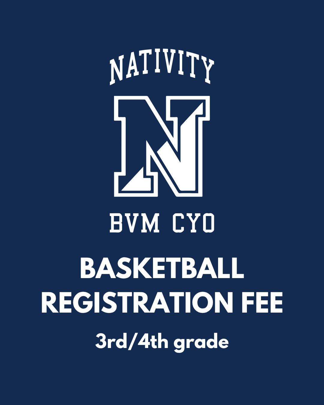 3rd/4th Grade Basketball Registration