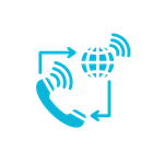 Logo for INFINIT Talk featuring a blue infinity symbol and text on a black background.