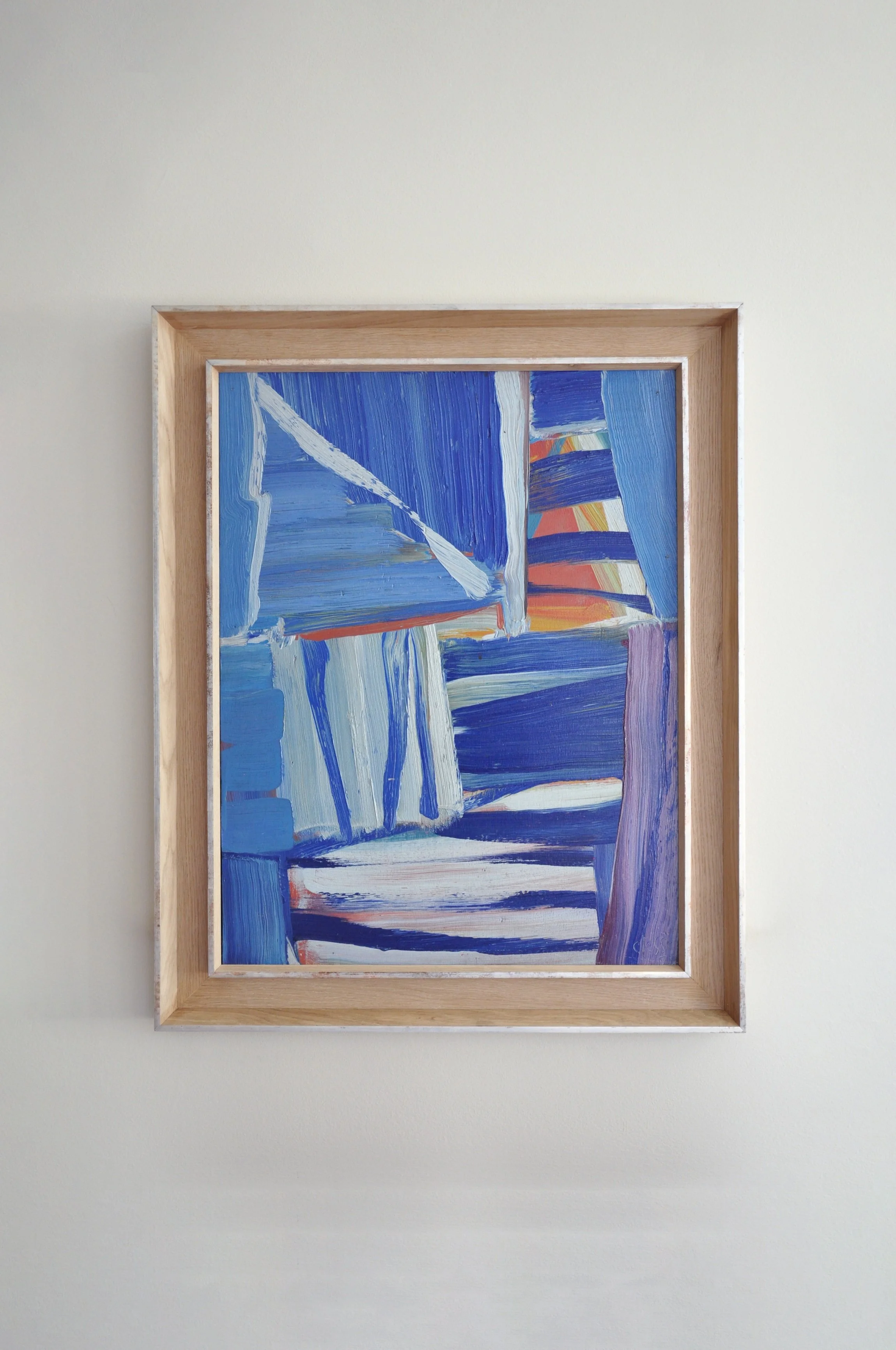 Daniel Clesse (French, 1932-2016), Untitled, 1979, Oil on Board, 19.75" x 25.5"