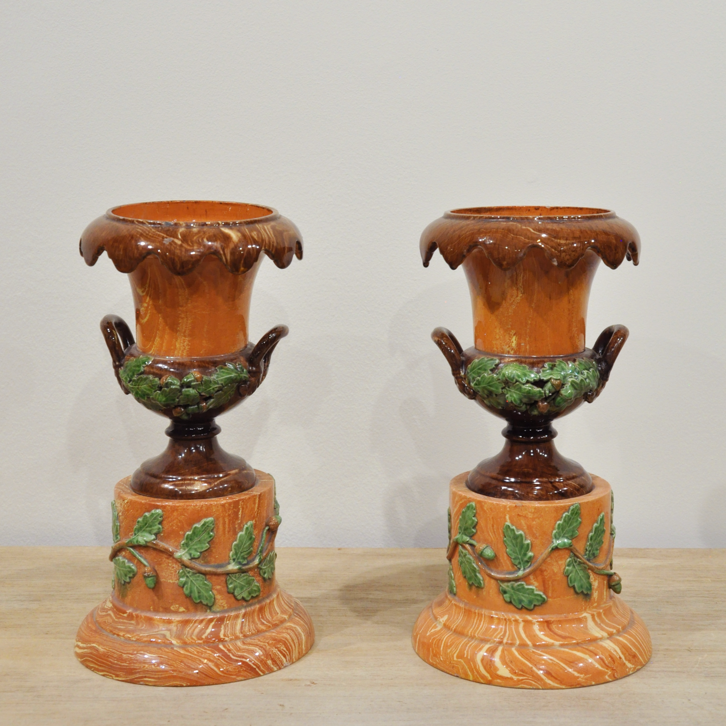 19th Century Aptware Urns