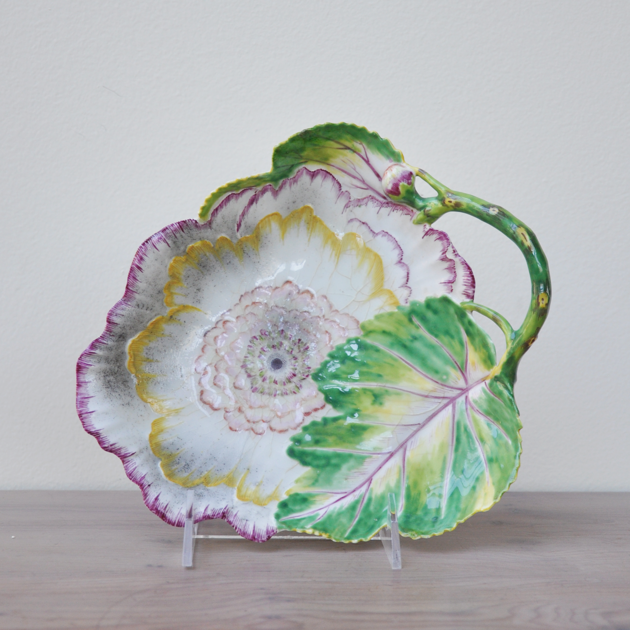Chelsea Porcelain Peony Dish, Circa 1755