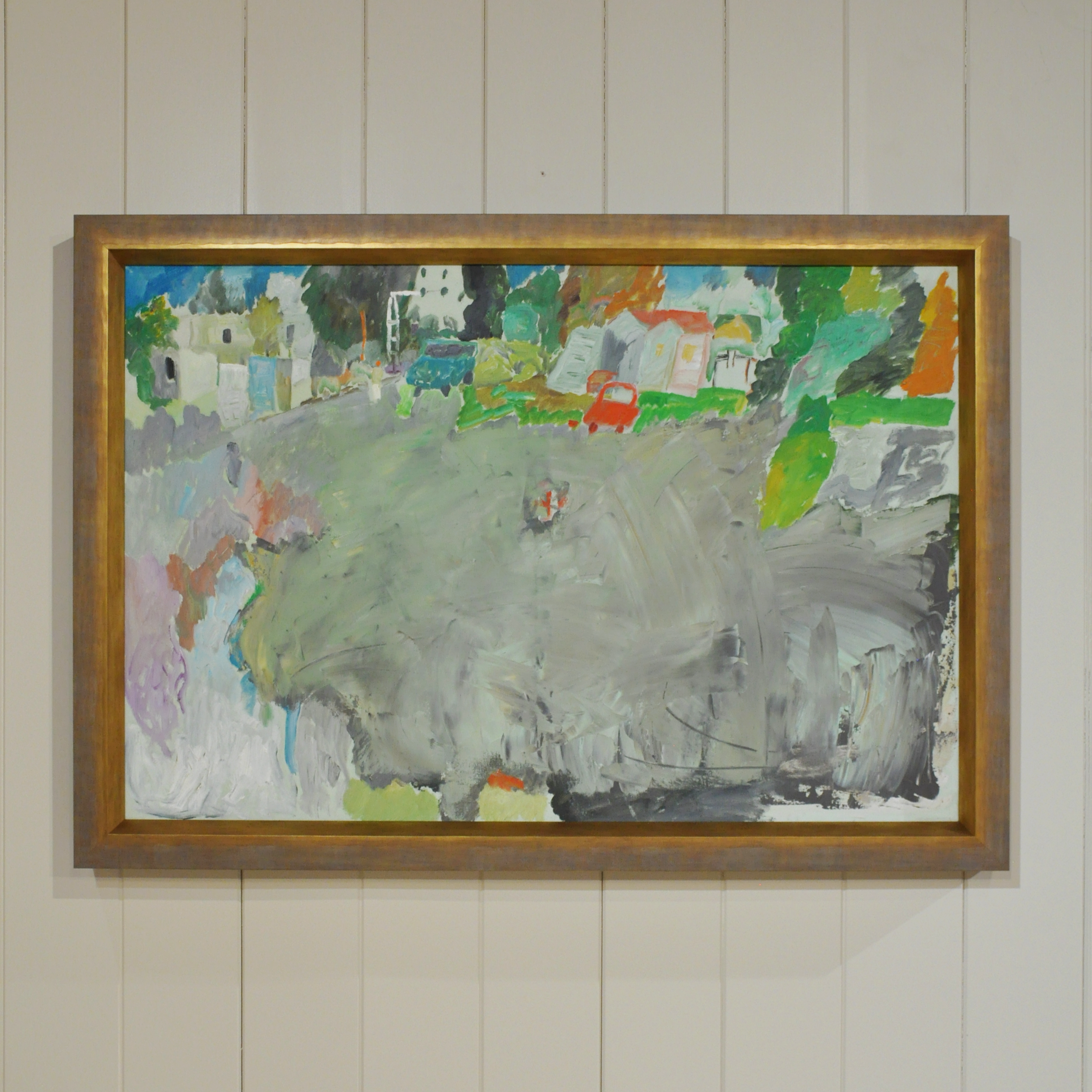 Theodore (Ted) Turner (American, 1922-2002), Abstract Townscape