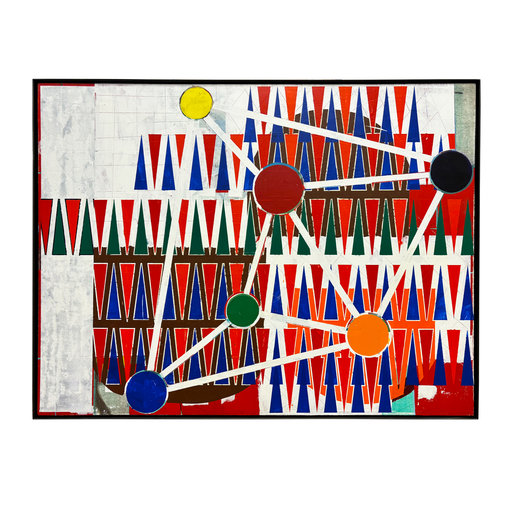 Will Fowler (American, b.1969), "Turnip No. 16", 1996-2010, Acrylic on Canvas, 24.5" x 32.5"