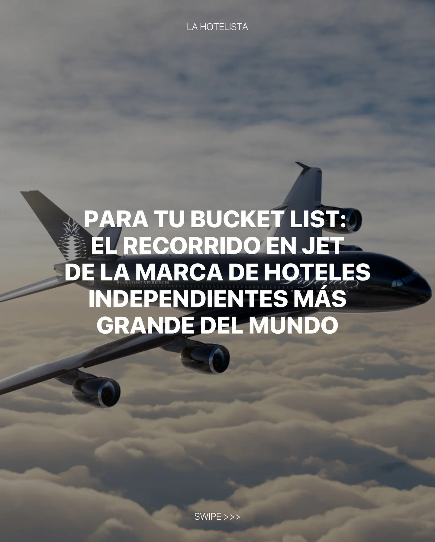 &iquest;Listo para volar al estilo @preferredhotels? La marca acaba de anunciar su primera experiencia de jet privado.