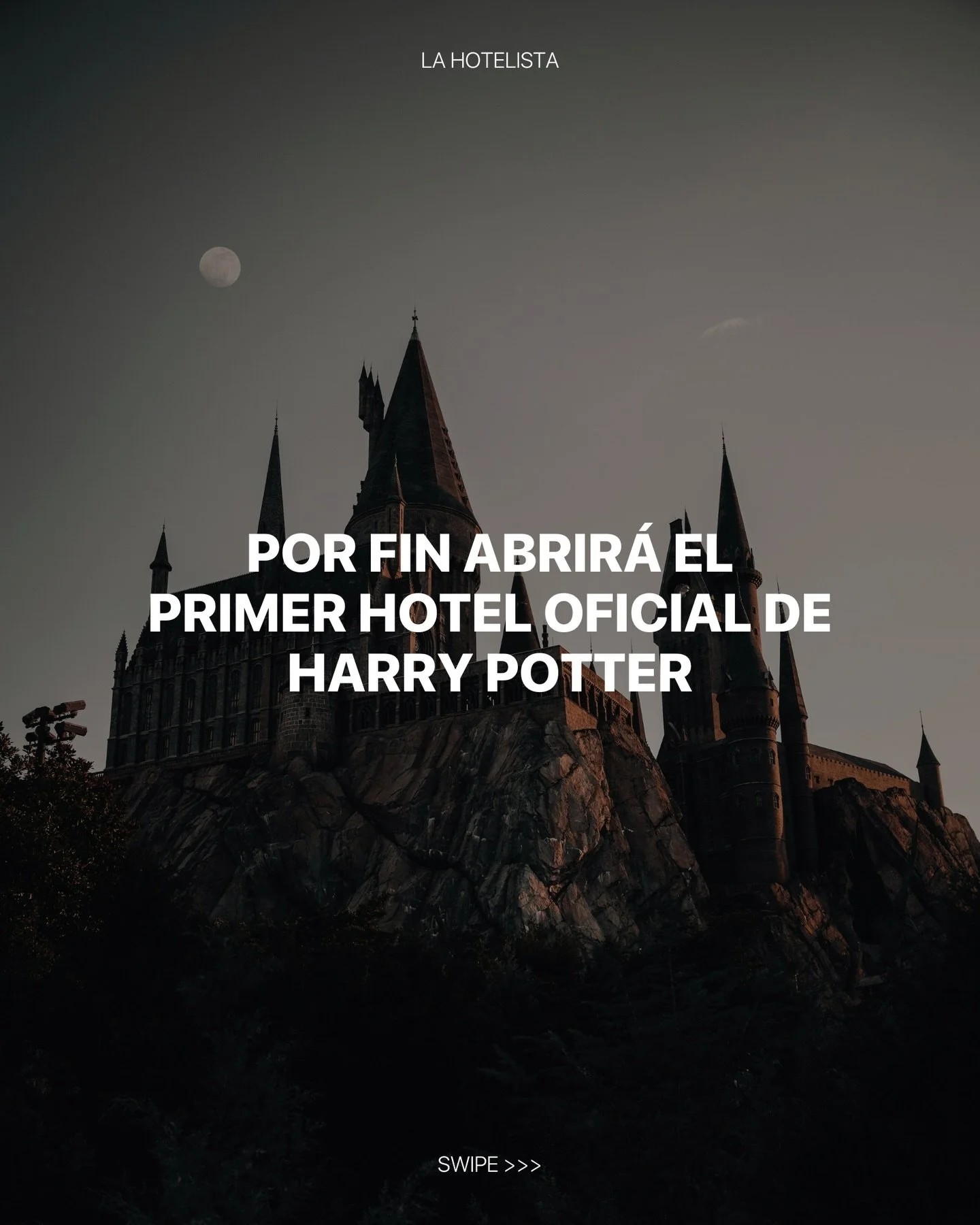 Cuando dos cosas que nos encantan se unen. A&uacute;n no hay fecha de apertura para el primer hotel oficial tem&aacute;tico de Harry Potter, pero estaremos al pendiente para compartirlo con ustedes.

Nota: las im&aacute;genes son ilustrativas. A&uacu