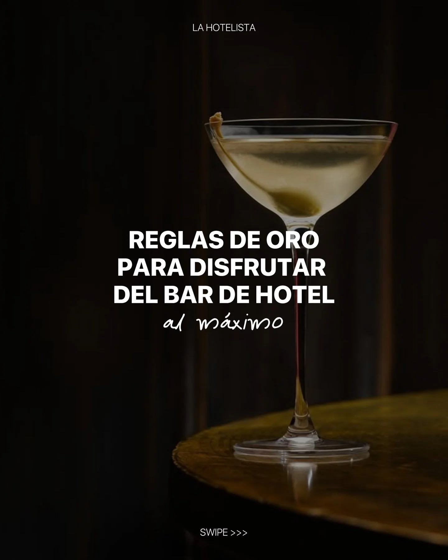 Hotelista que se respeta sabe que el bar de hotel es esencial para disfrutar de la experiencia completa. Aqu&iacute;, algunas reglas de etiqueta.