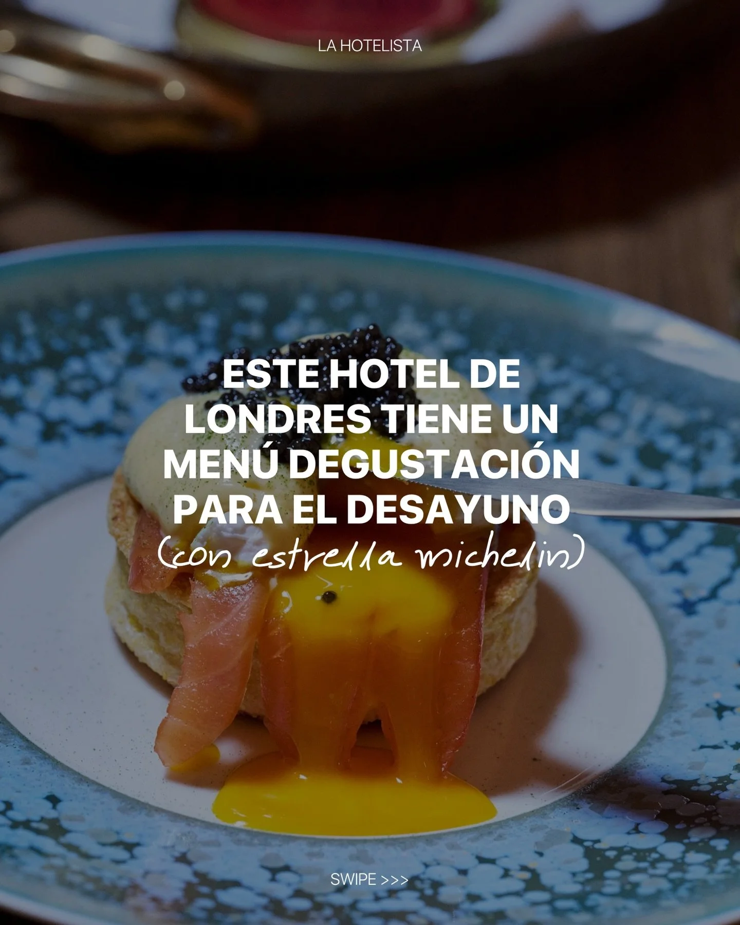 Normalmente, la m&iacute;tica estrella Michelin se asocia con men&uacute;s de cena o comida, pero este restaurante de hotel pone el reflector sobre la comida m&aacute;s importante del d&iacute;a: el desayuno.