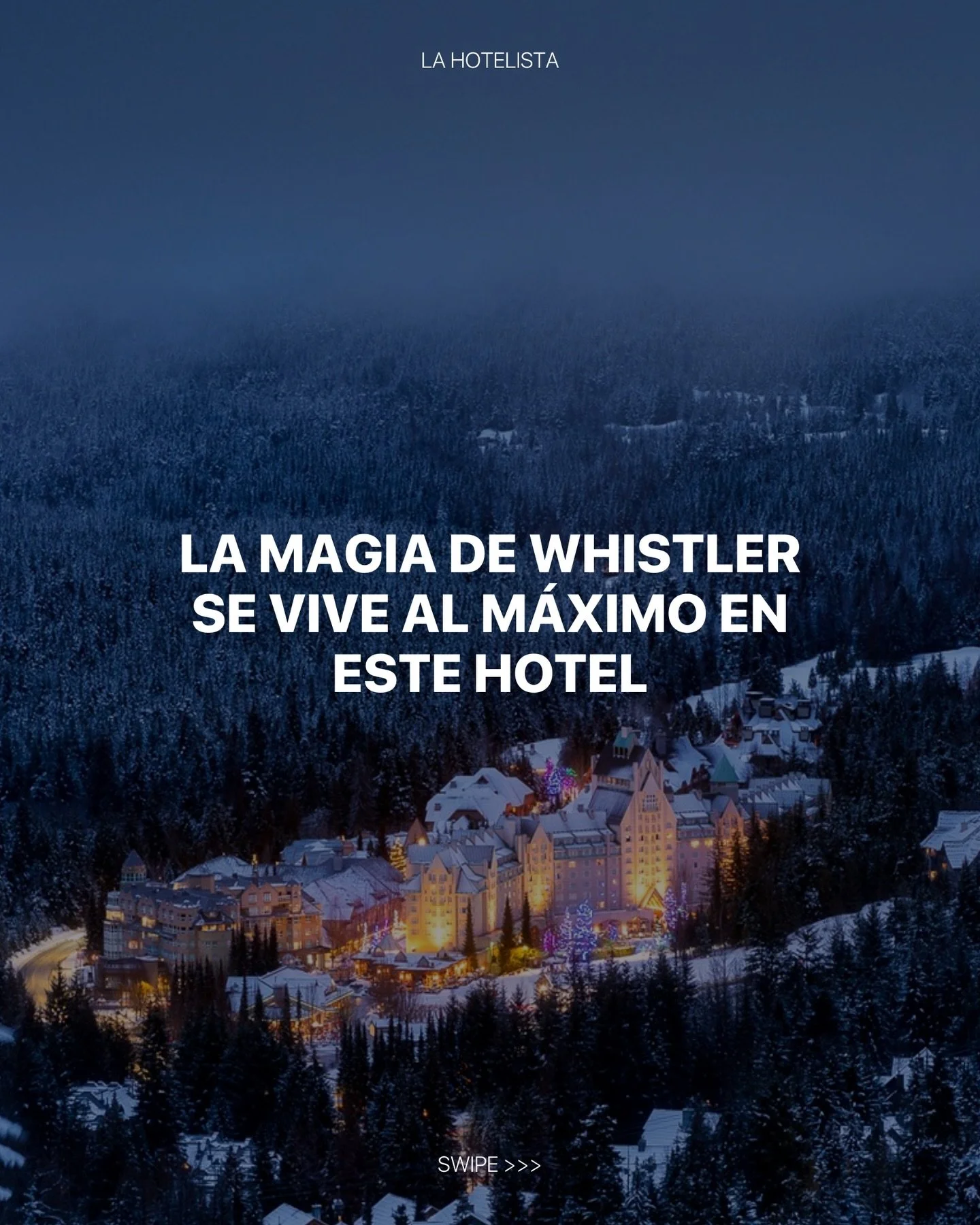 Celebramos el 60 aniversario de @gowhistler hosped&aacute;ndonos en uno de sus mejores y m&aacute;s ic&oacute;nicos hoteles desde hace m&aacute;s de tres d&eacute;cadas.

&iexcl;Gracias por recibirnos @fairmontwhistlr, ya queremos regresar! Hotelista