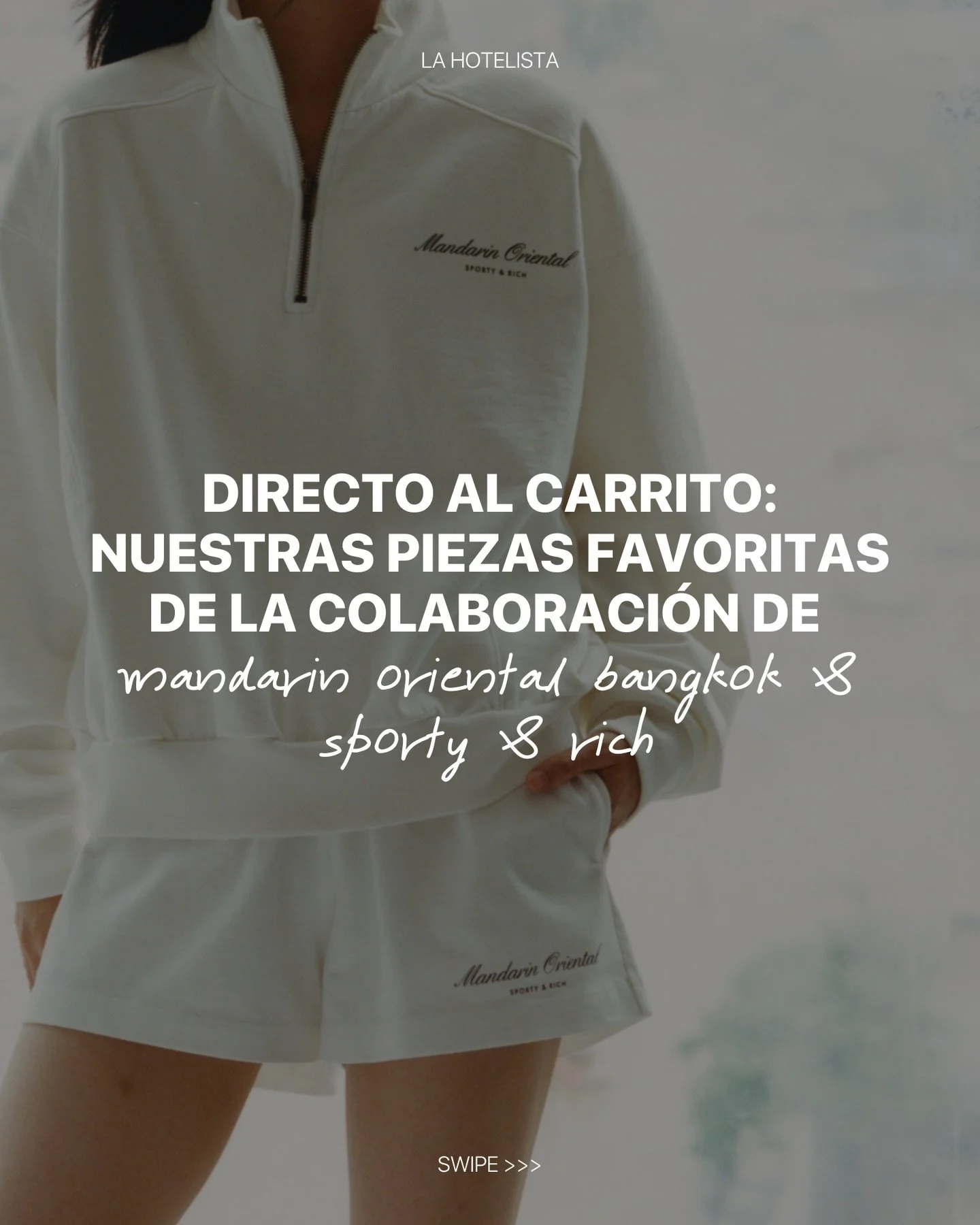 Para celebrar su 150 aniversario, el hotel Mandarin Oriental Bangkok (@mo_bangkok) presenta una colecci&oacute;n de 17 productos que incluye ropa y accesorios, en colaboraci&oacute;n con la marca Sporty &amp; Rich (@sportyandrich).

Desde hoodies y p