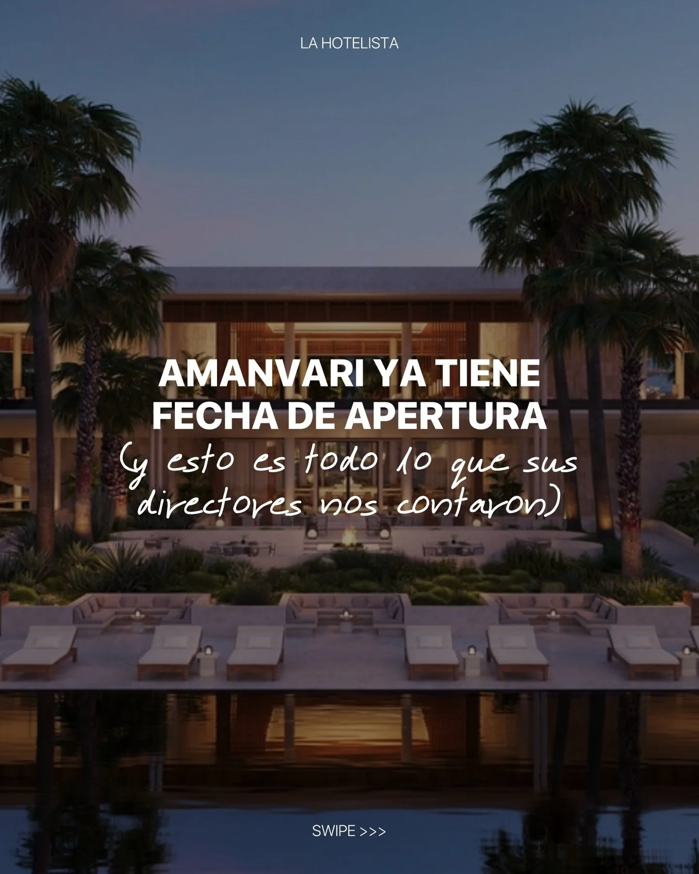 Platicamos con el equipo directivo de @amanvari, la primera propiedad de @aman en M&eacute;xico y una de las aperturas m&aacute;s esperadas del a&ntilde;o a nivel global.

Diego, Jana, Daniel, Rodrigo y el resto del equipo, &iexcl;gracias por compart