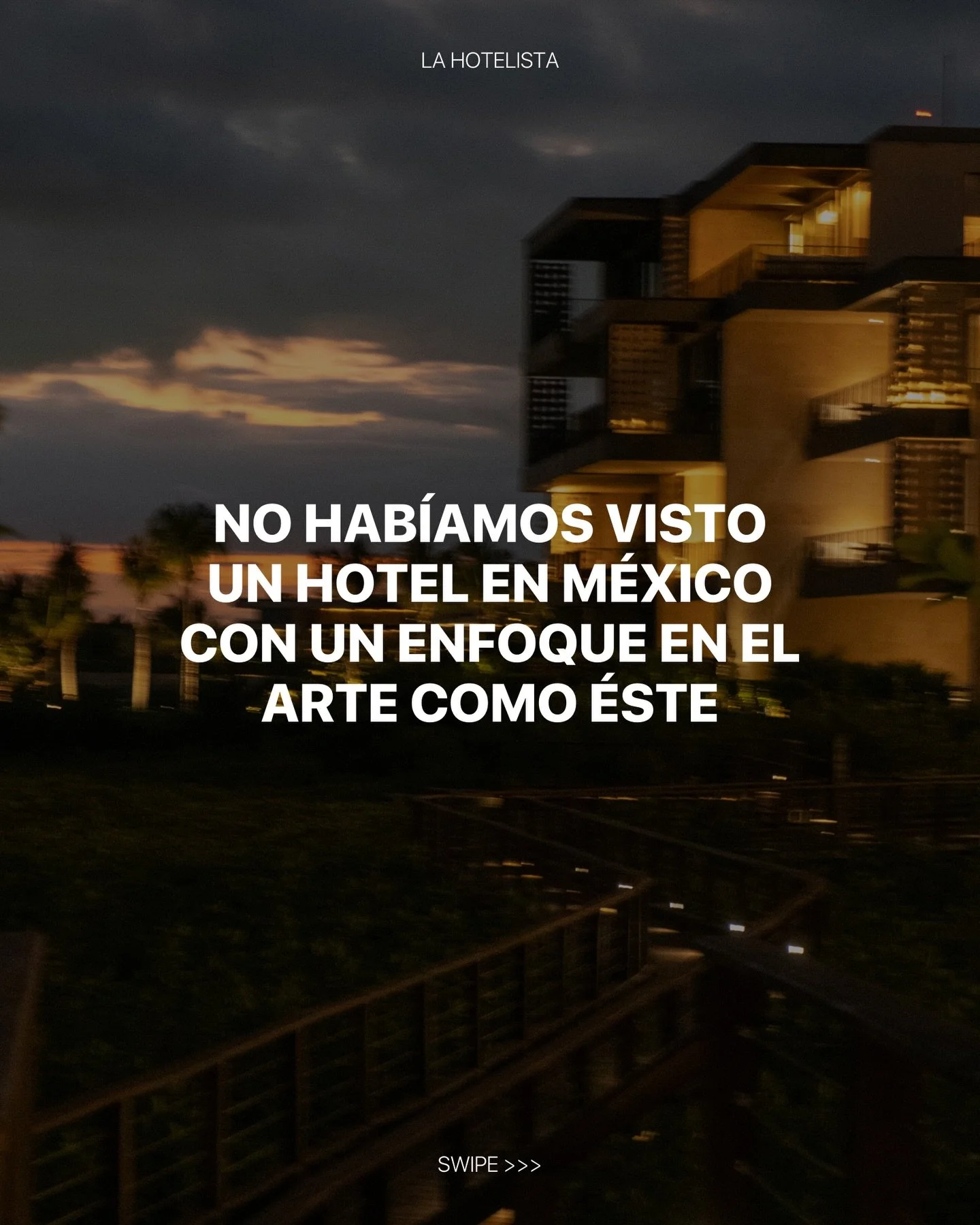 Arquitectura abierta, piezas &uacute;nicas y hasta un logo con mucha historia, as&iacute; se respira el arte en cada rinc&oacute;n de Et&eacute;reo, Auberge Collection, en la Riviera Maya.

@etereoauberge @auberge
#AlwaysAuberge #Et&eacute;reoAuberge