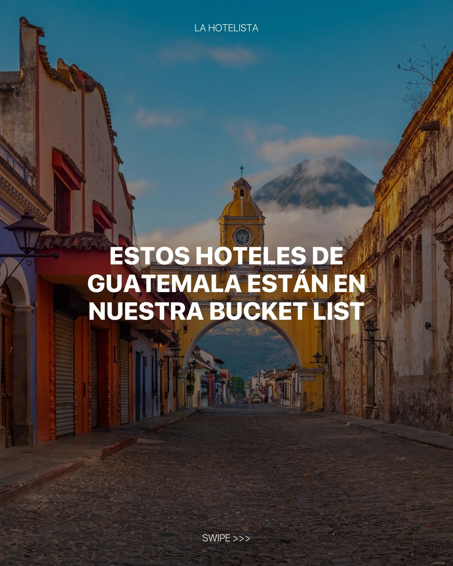 Guatemala est&aacute; viviendo un gran momento tur&iacute;stico y nos morimos de ganas de ser parte. Estos son los hoteles que so&ntilde;amos con visitar.