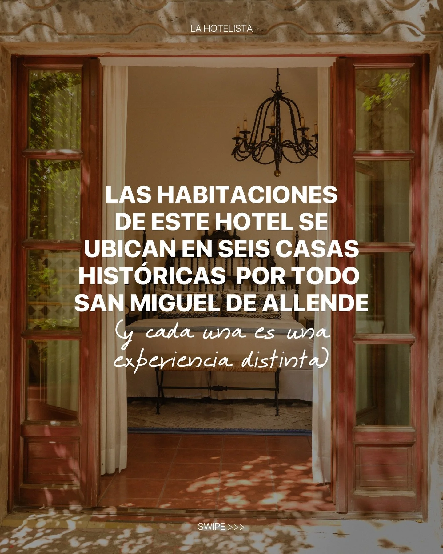 La historia, la arquitectura y el arte llenan de vida cada una de las seis casonas hist&oacute;ricas de este m&aacute;gico hotel.

@belmondcasadesierranevada es un reflejo del rico legado cultural de San Miguel de Allende, en M&eacute;xico.

#Belmond
