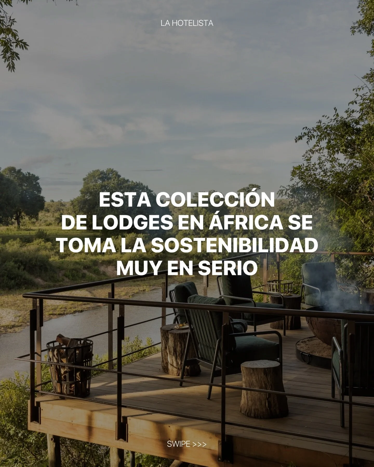 Para quienes tenemos muy alto en nuestro bucket list visitar un lodge en &Aacute;frica, @singita_ definitivamente encabeza la lista con su extraordinario concepto de hospitalidad y compromiso con el entorno.