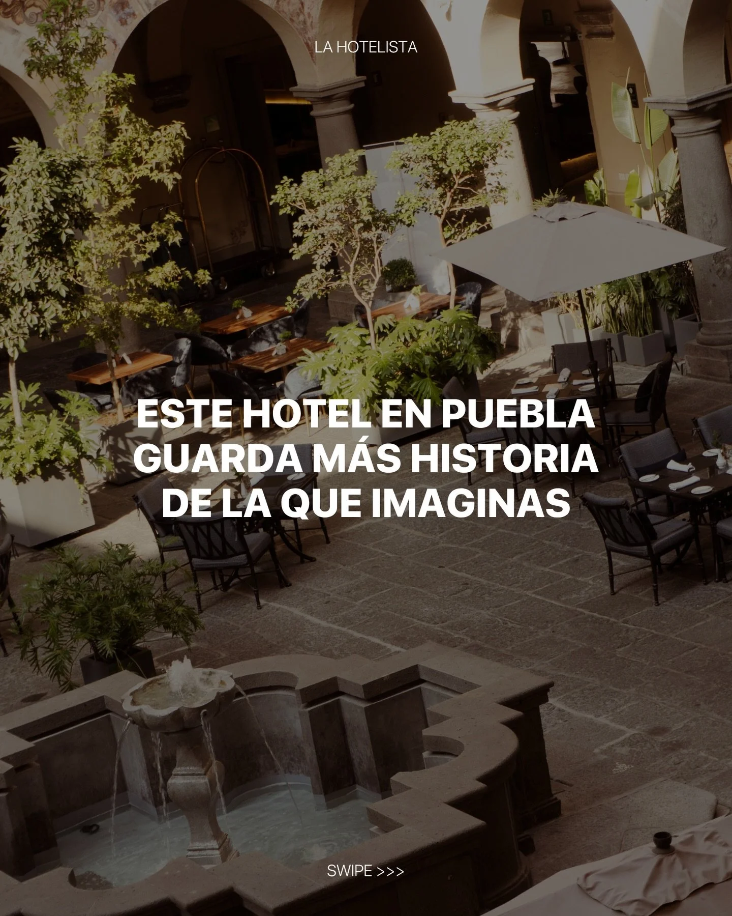 Toma nota para la pr&oacute;xima vez que vayas a la ciudad de los &aacute;ngeles. Una gran forma de vivir la historia de Puebla, y hasta sentirte parte de ella, es hospedarse en el @hotelquintarealpuebla.

#LHxQuintaRealPuebla #publicidad