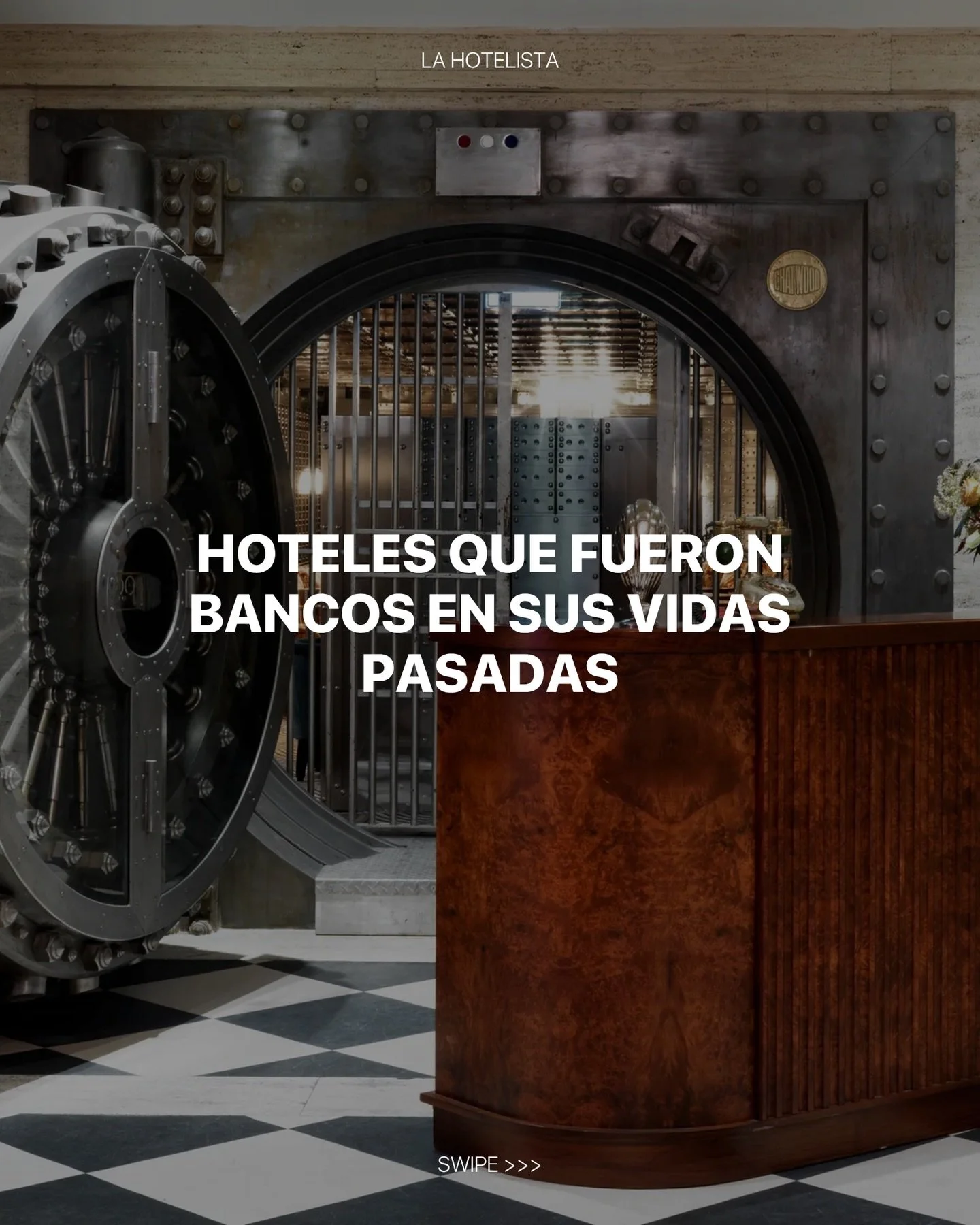 Nos encantan los hoteles con historia, y estos tienen algo muy peculiar en com&uacute;n: todos fueron bancos en alg&uacute;n momento de su pasado.