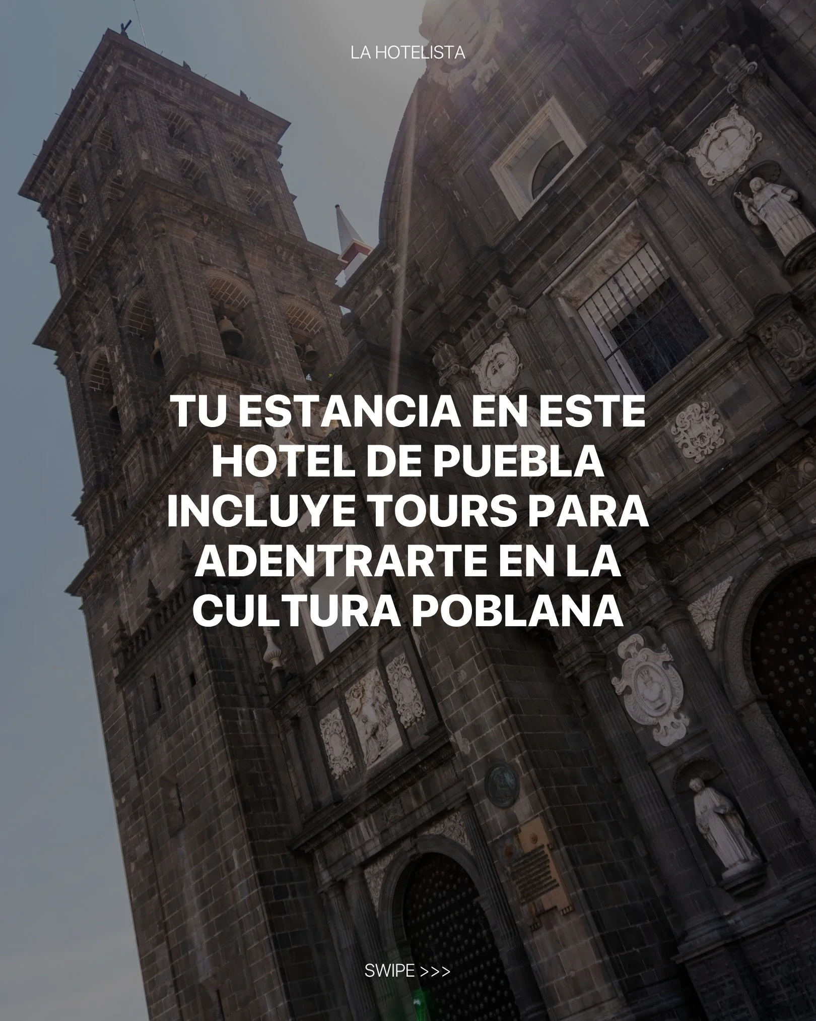 Nos encanta ver cuando hotel abre las puertas para descubrir el destino donde se encuentra, con sus propios ojos. Esto es lo que hace @hotelquintarealpuebla para que descubras algo nuevo de esta fascinante ciudad en cada una de tus visitas.

#LHxQuin