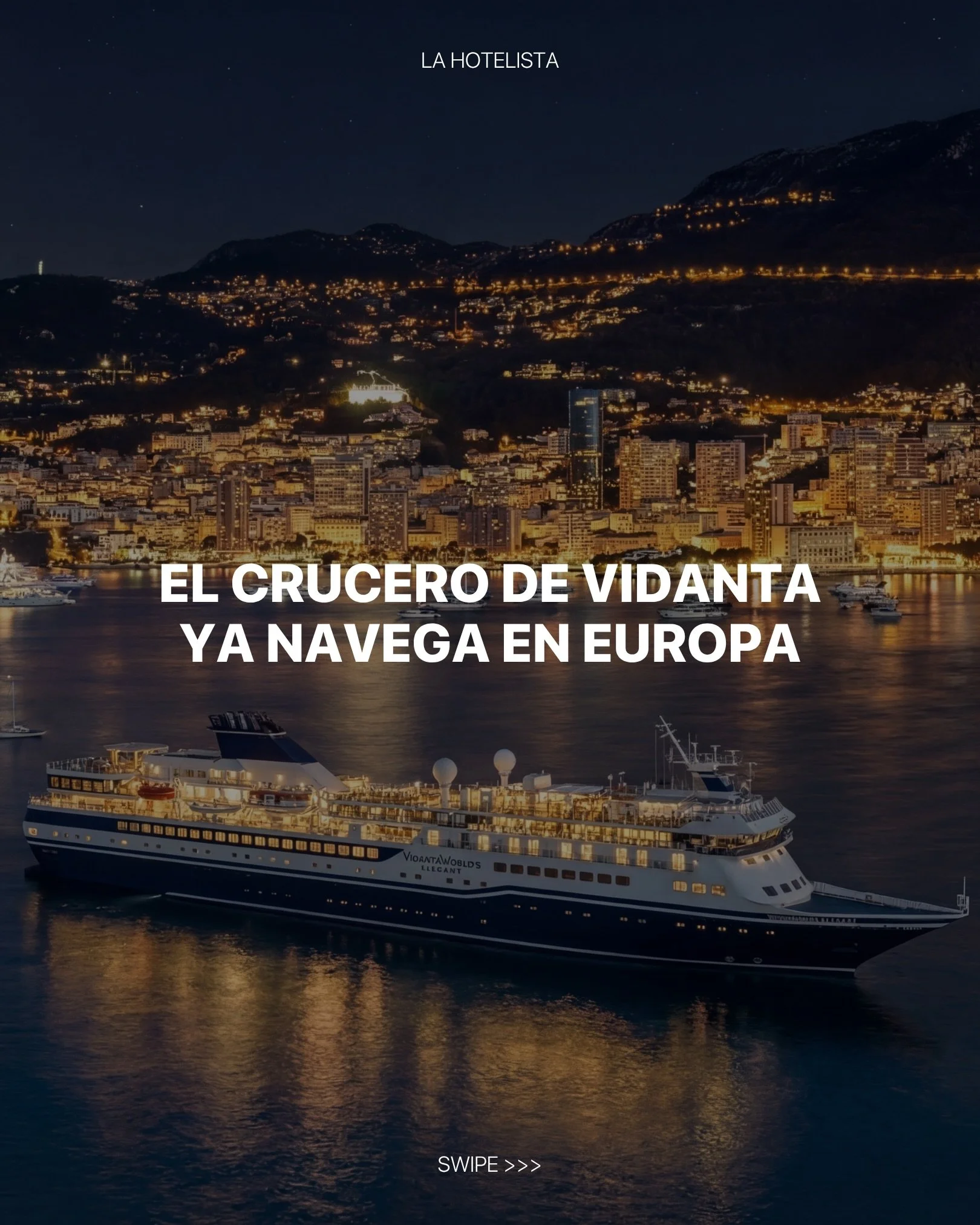 La magia de @vidanta ya lleg&oacute; al Mediterr&aacute;neo con las primeras rutas de su embarcaci&oacute;n Elegant. 

@vidantaworldvoyages @vidantaworld