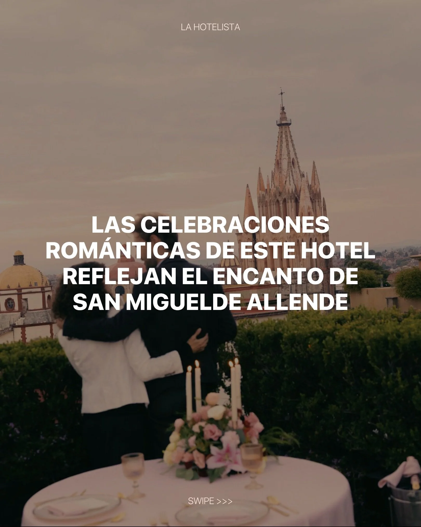 Siempre hay razones para celebrar el amor. En @belmondcasadesierranevada, las experiencias rom&aacute;nticas te sumergen en el encanto de San Miguel de Allende.

#Belmond #BelmondHotels #BelmondCasadeSierraNevada #LHxBelmond #publicidad