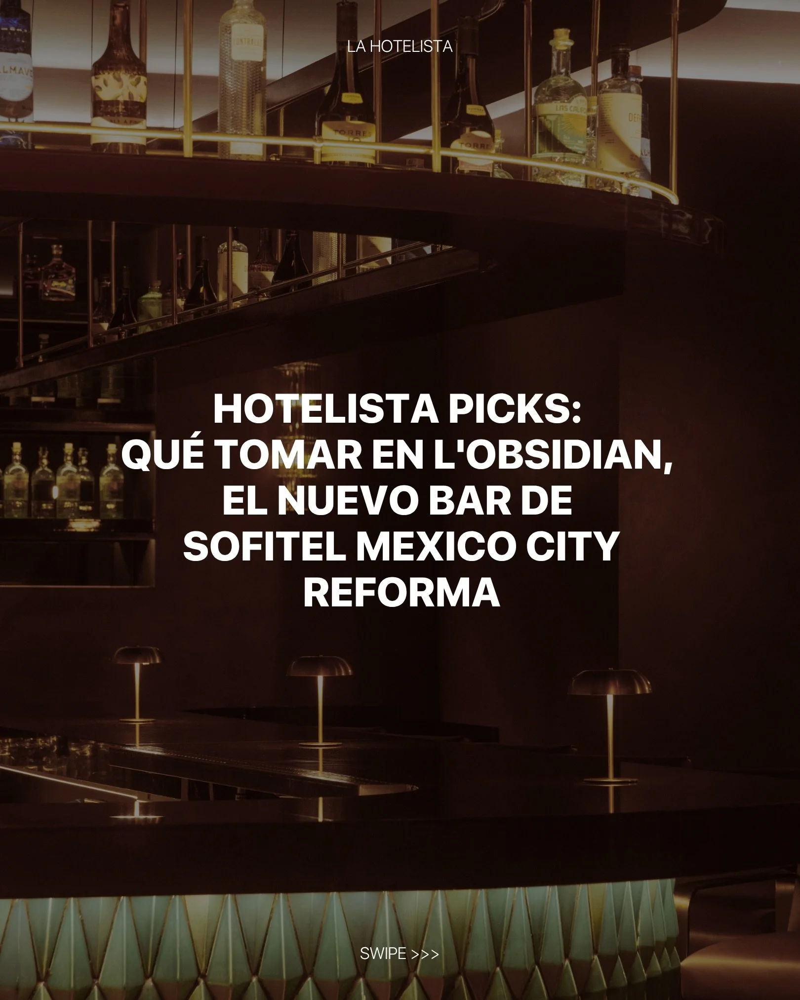 @sofitelmexicocity tiene un nuevo bar. &iexcl;Bienvenido @lobsidianbar! Nos encantaron tus cocteles. 👌🏼