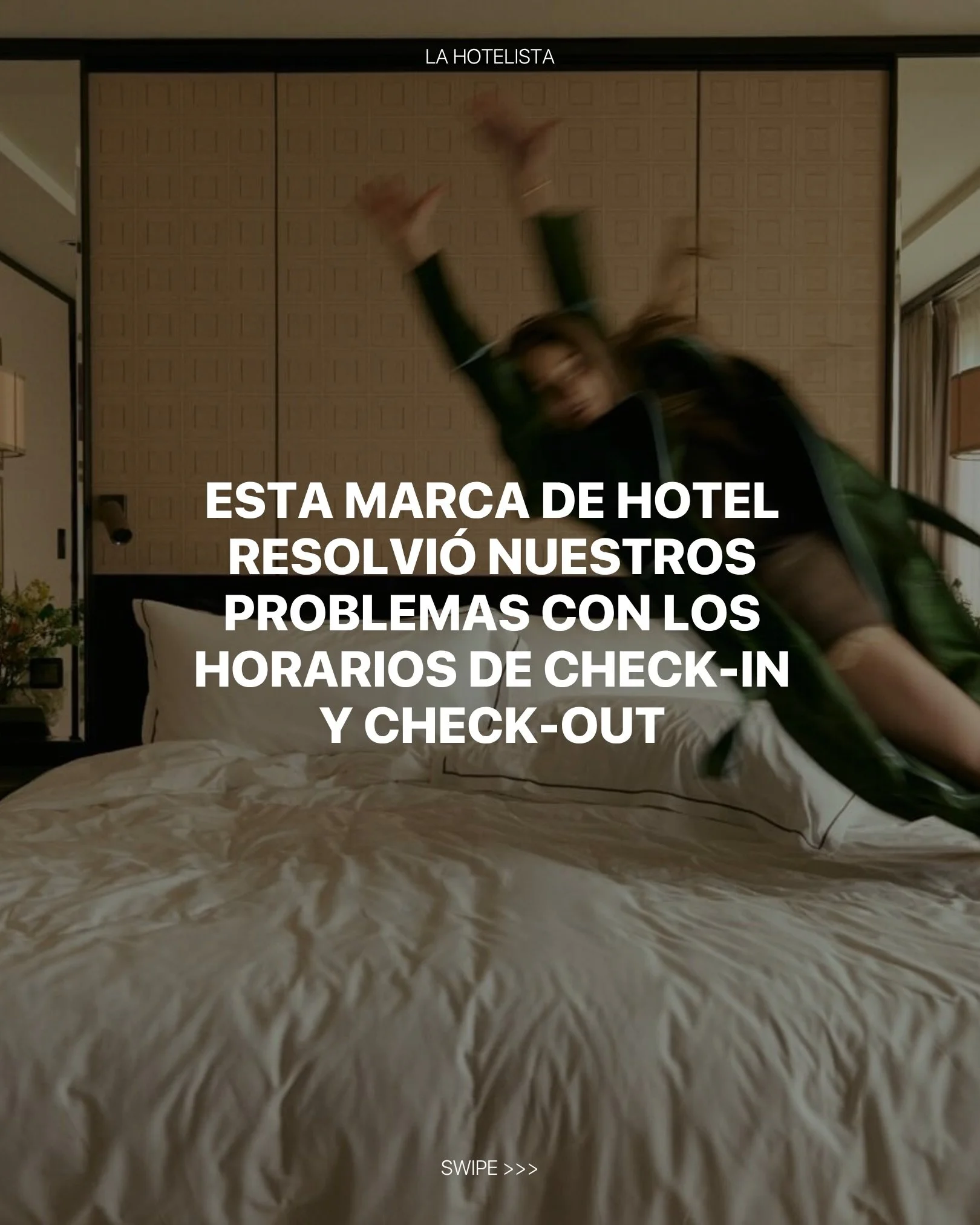 Pocas cosas son tan frustrantes como los horarios de check-in y check-out. @peninsulahotels tiene la soluci&oacute;n.