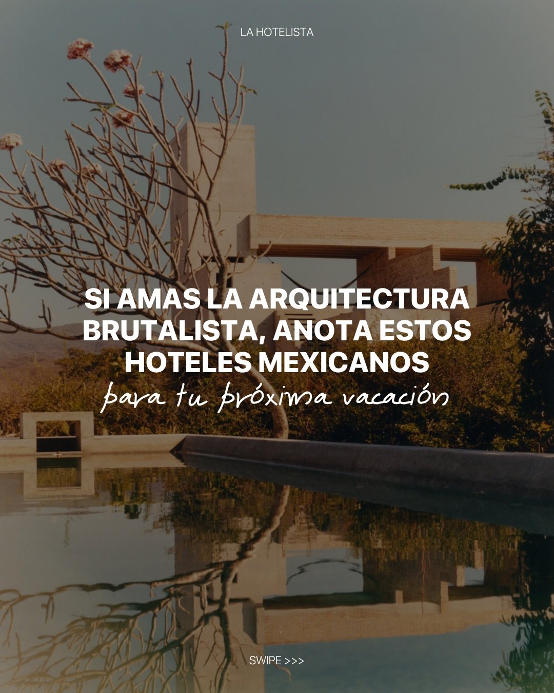Materiales crudos, l&iacute;neas simples, espacios amplios y estructuras imponentes: el brutalismo est&aacute; teniendo un momento, y estos hoteles mexicanos son grandes representantes de nuestro pa&iacute;s.