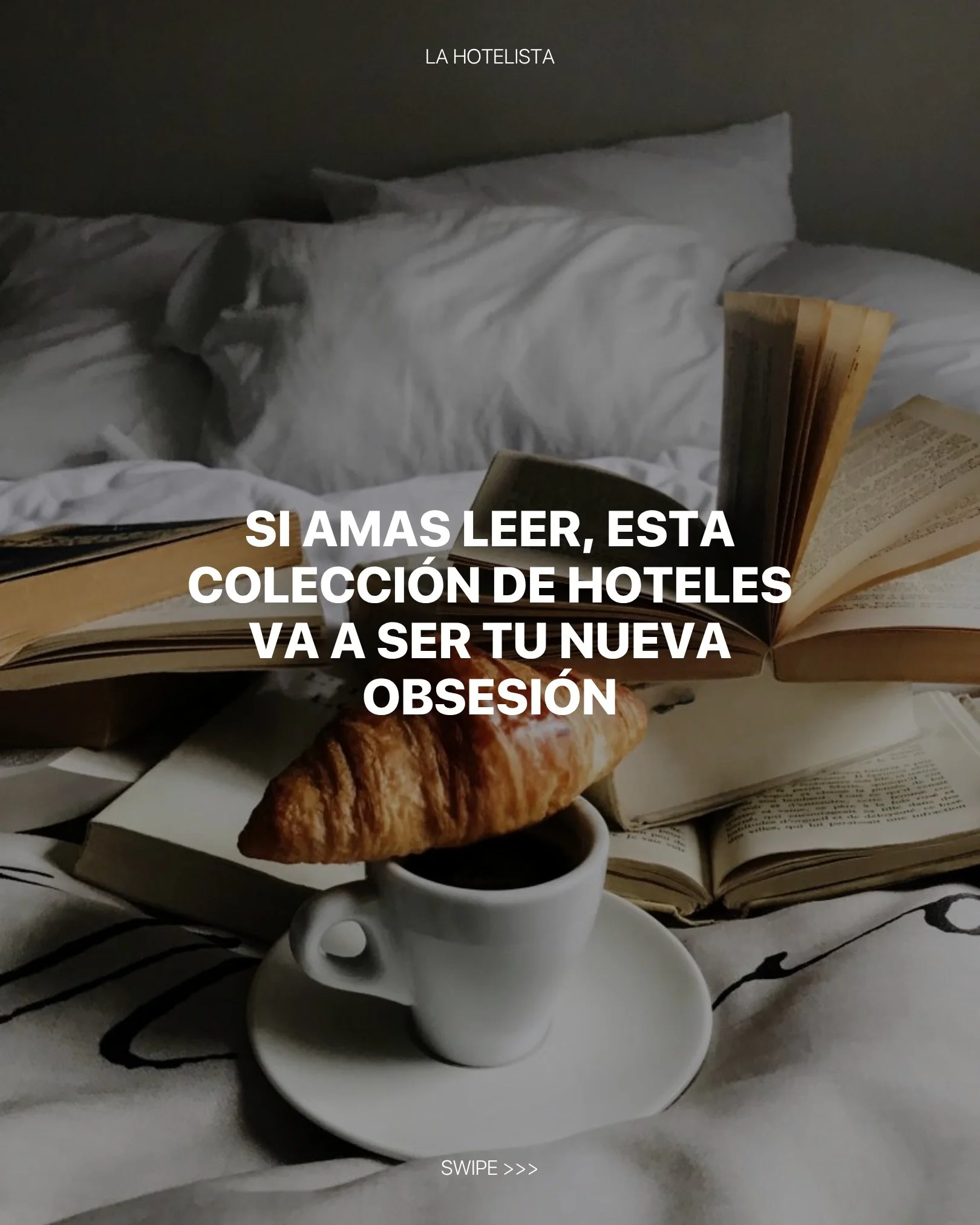 Si tu obsesi&oacute;n con los libros va m&aacute;s all&aacute; de una biblioteca, te va a fascinar conocer @societe.des.hotels.litteraires.
