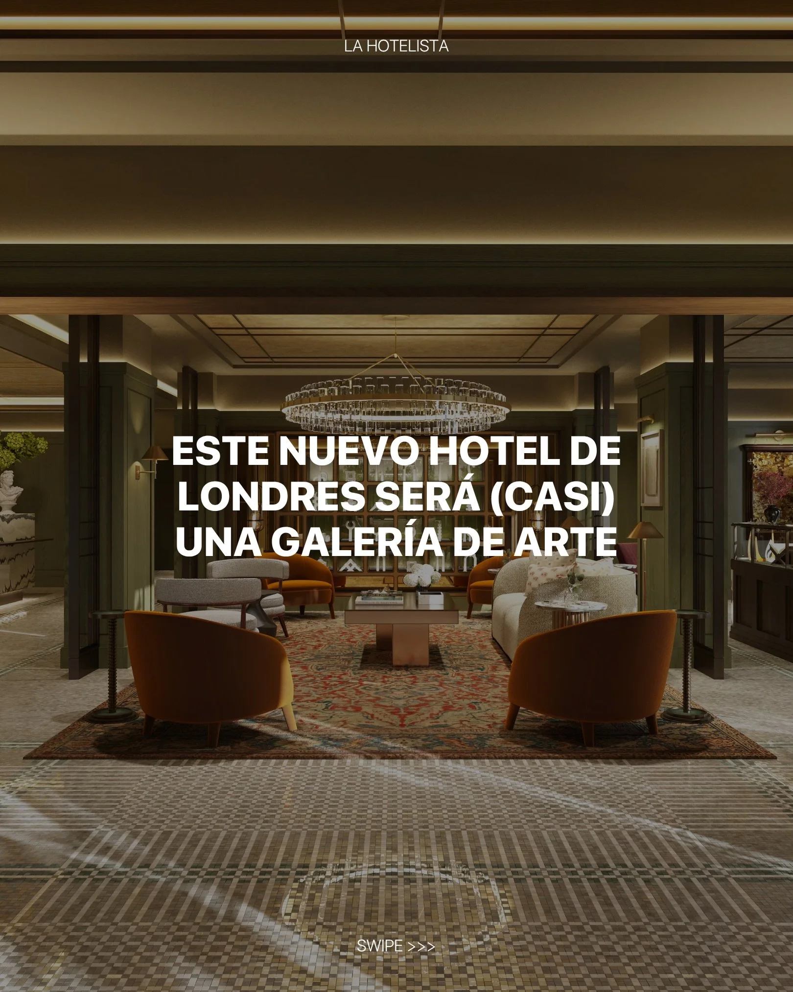 Londres es por s&iacute; mismo un para&iacute;so del arte, la arquitectura y el dise&ntilde;o. Este nuevo hotel captura esa magia en cada uno de sus espacios. Ya viene @stregis.london.