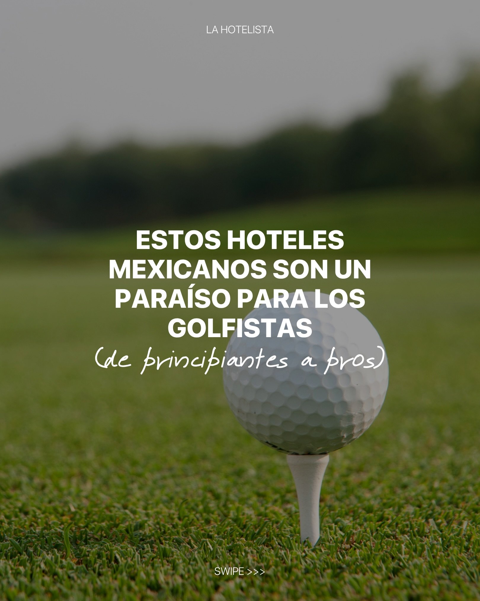 Hotelistas que aman el golf, esta lista es para guardarse. 🤓 l

Los campos de golf de estos hoteles mexicanos son para gozarse, sin importar si eres principiante o pro.