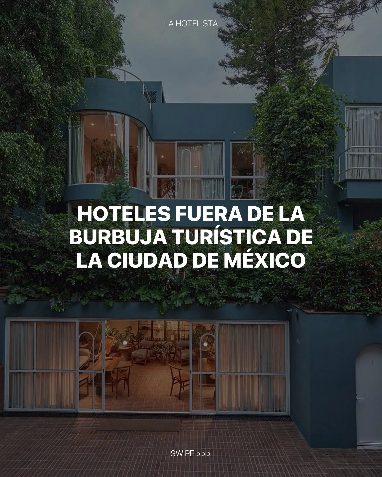 Para los que buscan salirse de las colonias de siempre (Roma-Condesa, Polanco, Ju&aacute;rez-Cuauht&eacute;moc y Coyoac&aacute;n), estos hoteles con joyitas para descubrir y explorar otras zonas de la Ciudad de M&eacute;xico. 

Lo mejor de hospedarte