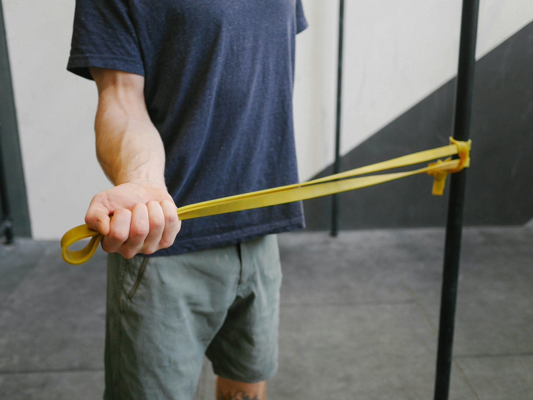 Resistance bands for POTS endurance