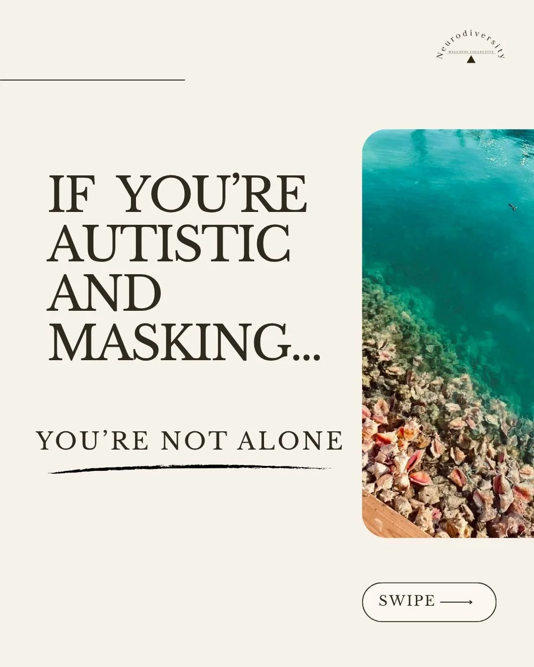 Masking can help you blend in &mdash; but it can also wear you down.
Let&rsquo;s talk about it. ✨
Read the blog in bio.

#Neurodiversity #NeurodiversityAffirming #Neurodivergent #AutisticAdults #Masking #Unmasking #mentalhealthawareness