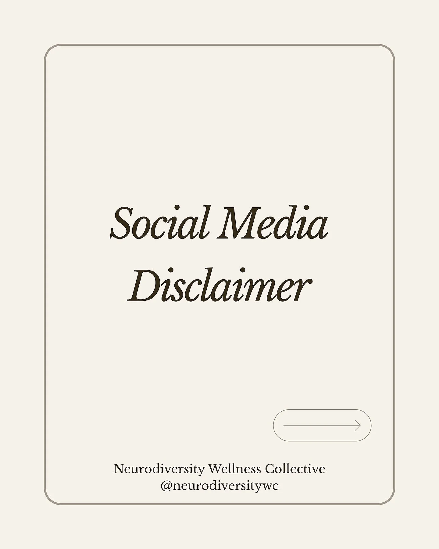 Disclaimer. Please read before engaging with this profile. 

✧ This account is for educational and informational purposes only. Engaging with this content does not constitute therapy, clinical advice, or a therapeutic relationship, and it is not a su