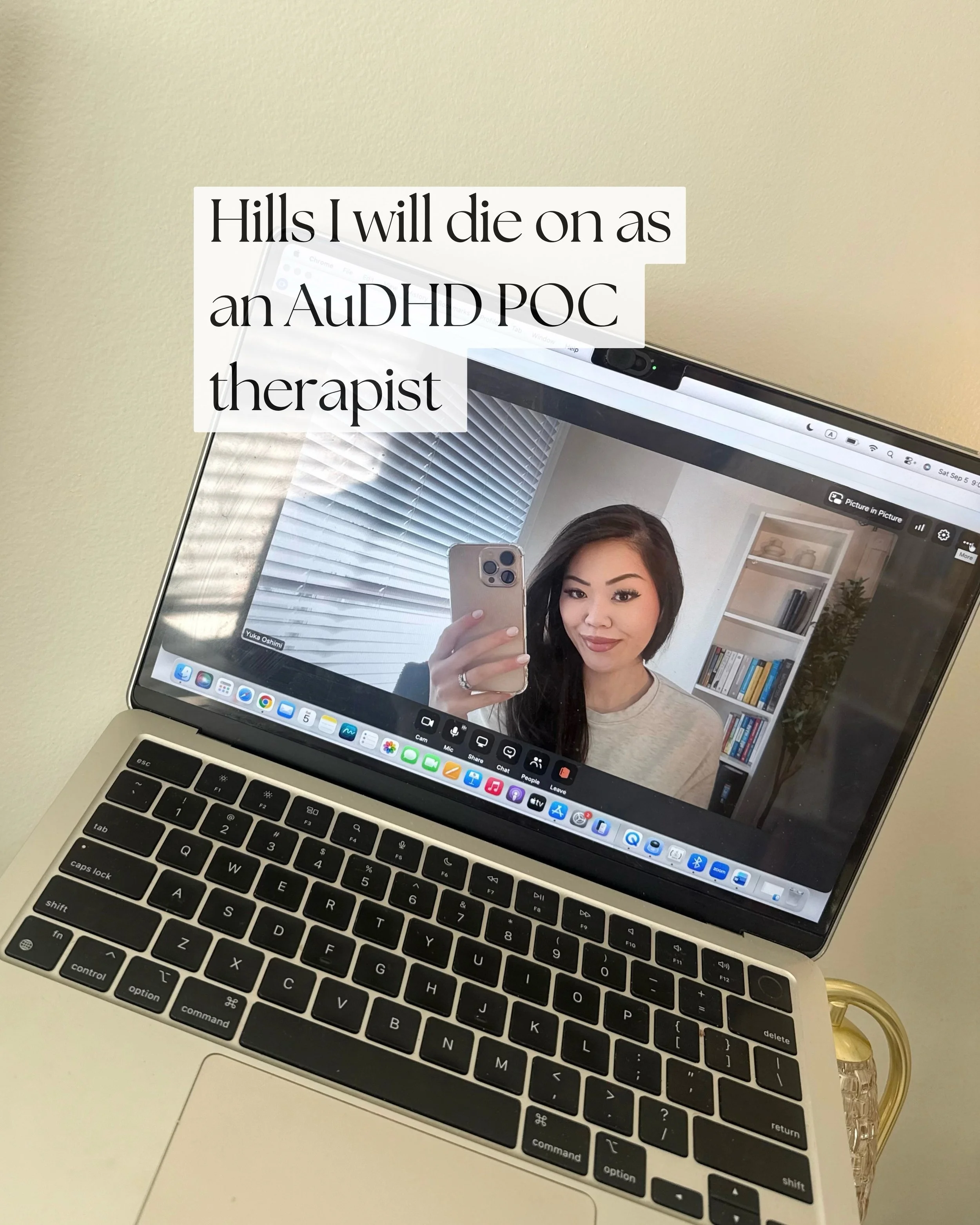 Hills I will die on as an AuDHD POC therapist . . . 

#AuDHDTherapist #AuDHDCommunity #TherapistThoughts #InclusiveTherapy #NeurodiversityWellnessCollective

_______

Disclaimer: This content is for educational and entertainment purposes only and is 