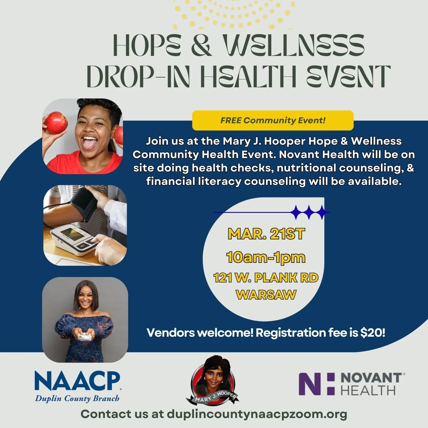 NAACP Wellness Drop-In