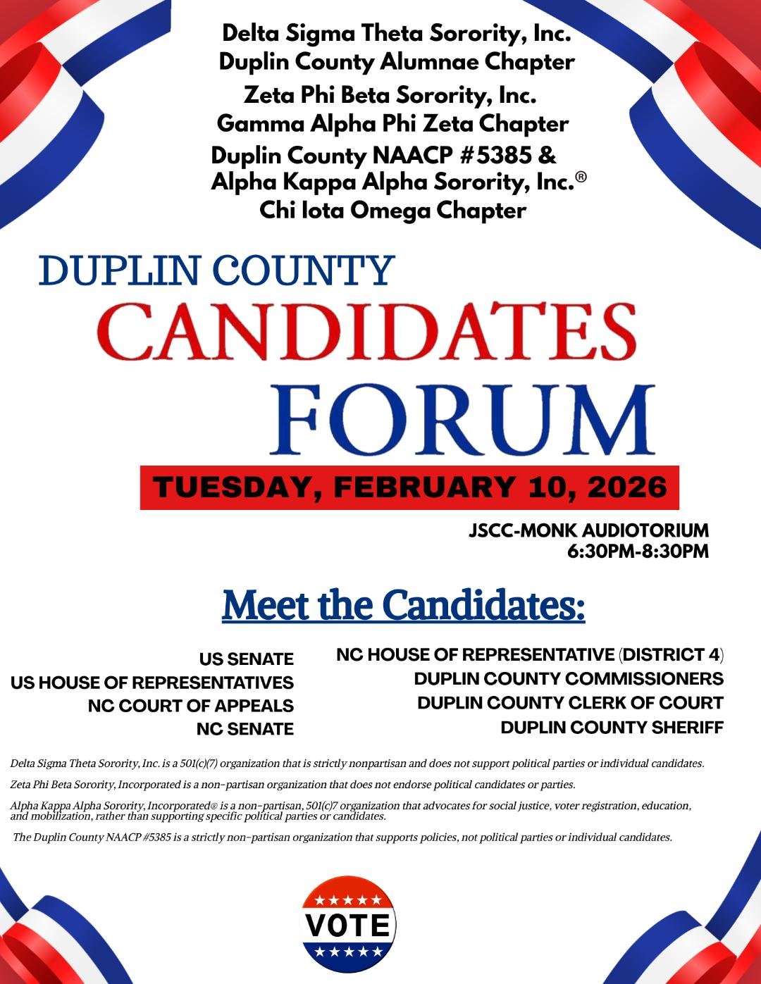 Candidate Forum