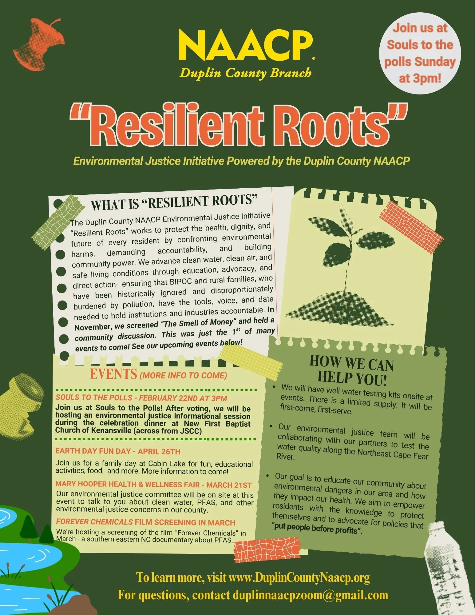 Souls to the Polls &amp; Environmental Justice Informational