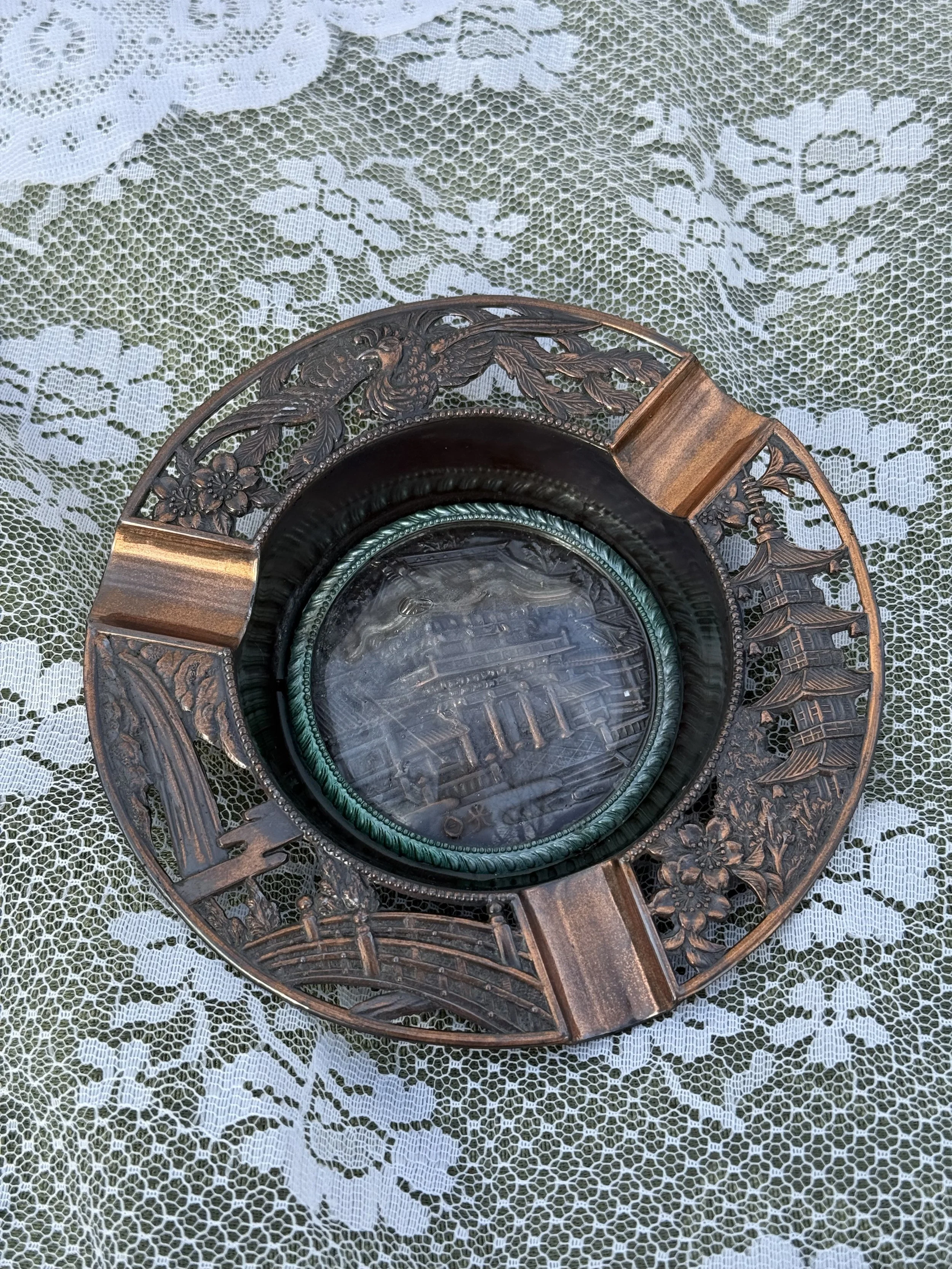 Vintage Japanese Ashtray