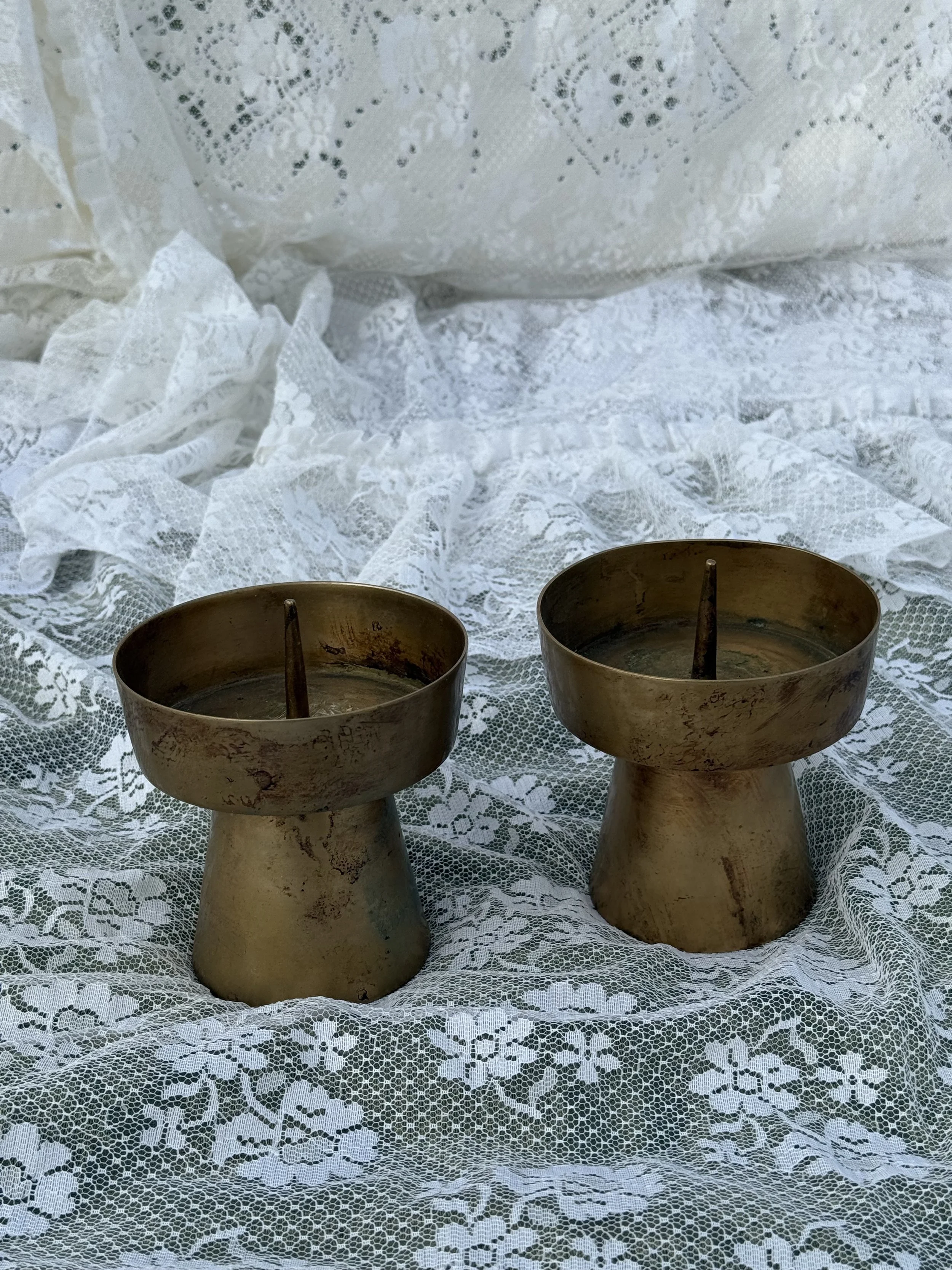 Brutalist Candle Holders