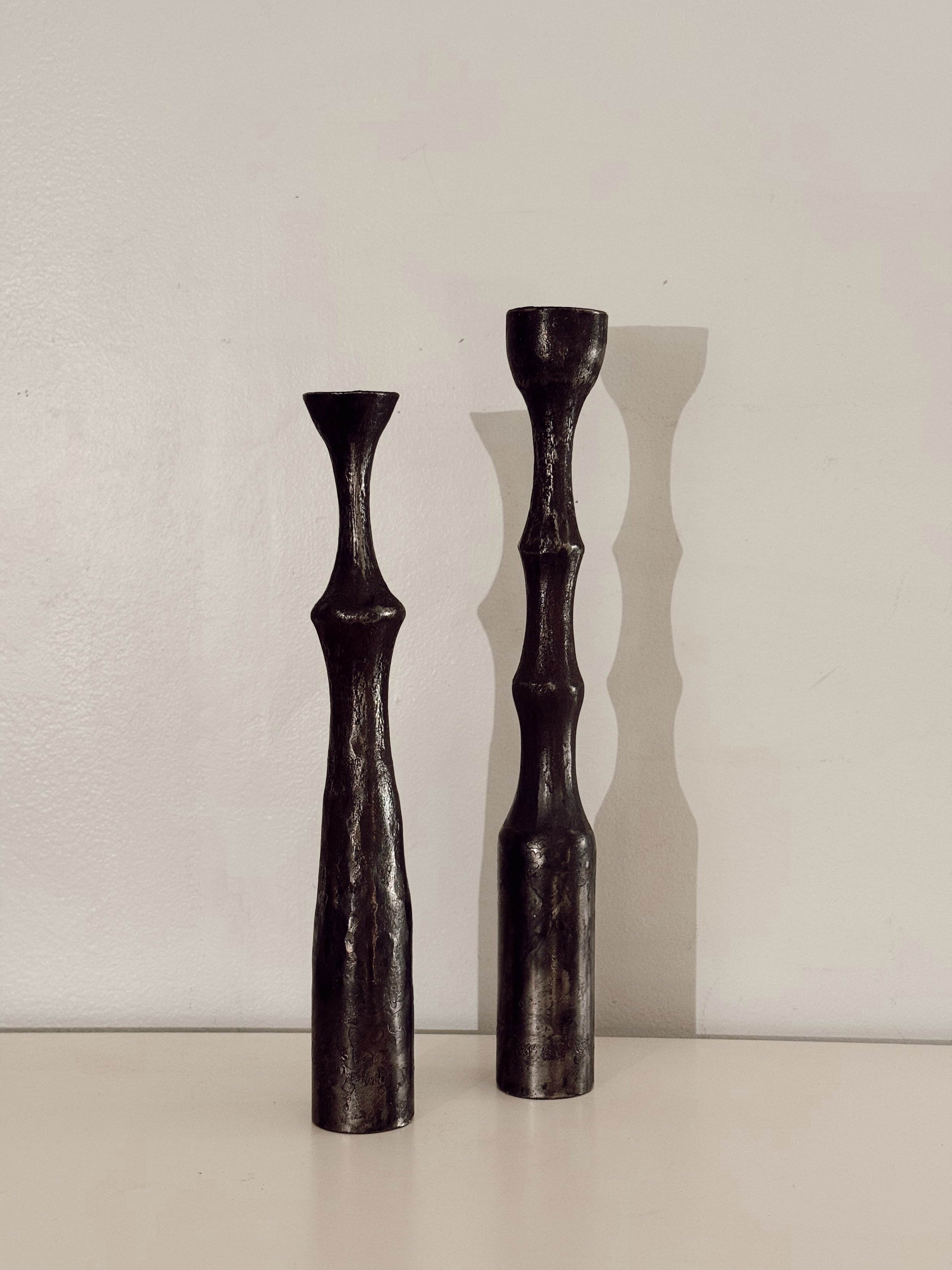 Handmade Aluminum Candle Holders