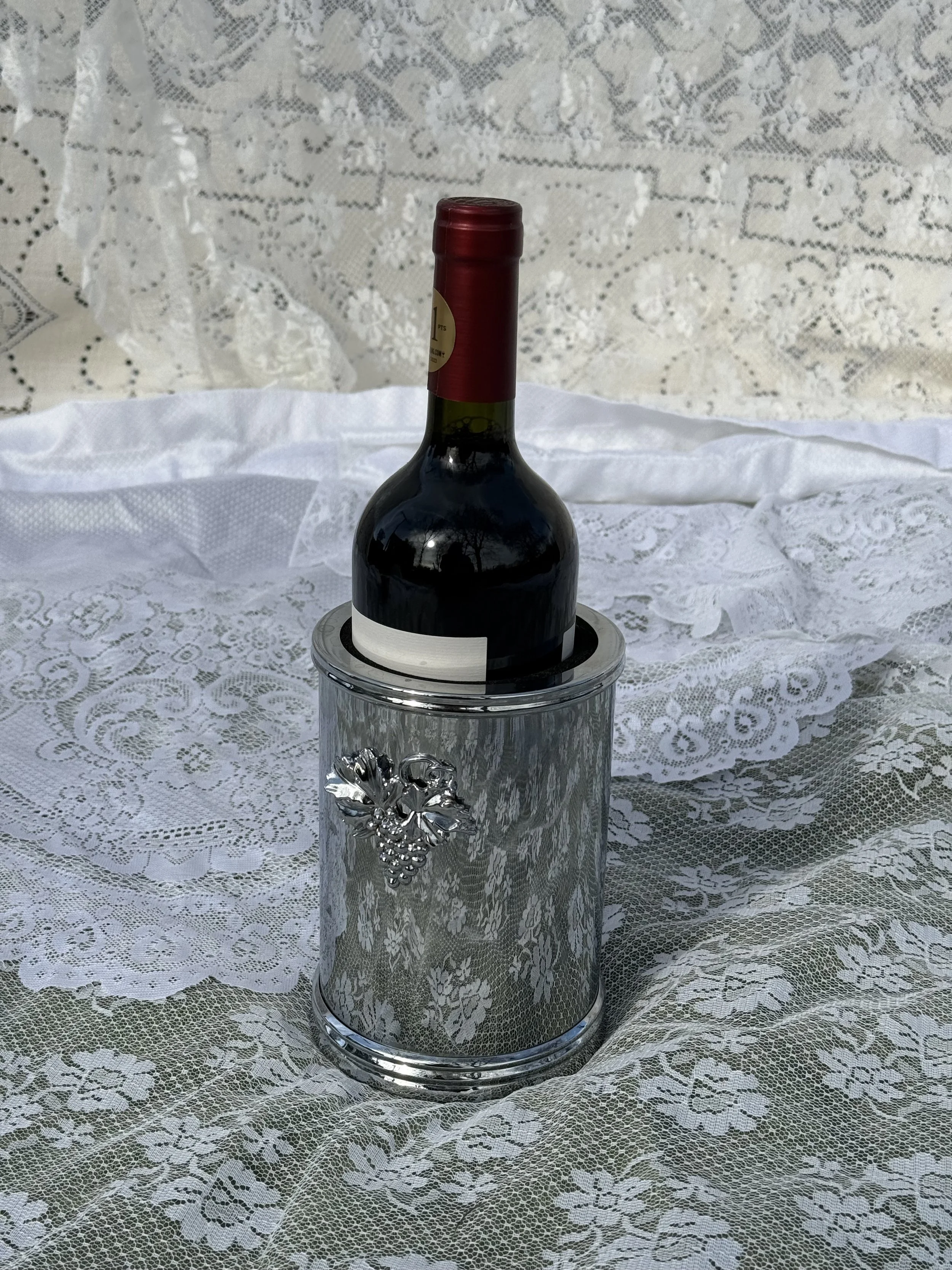 Silver-plated Wine Bottle Chiller