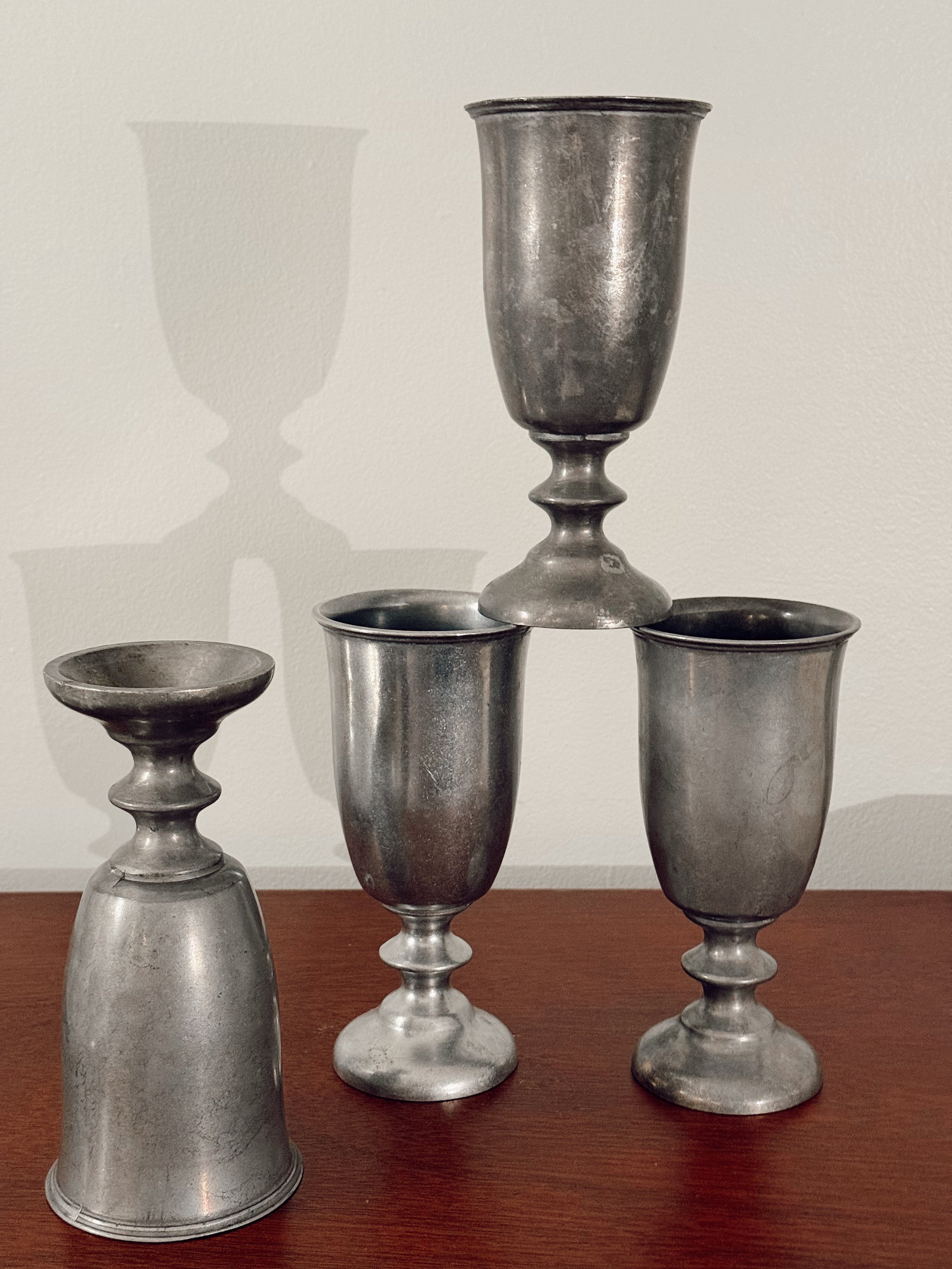 Pewter Goblets