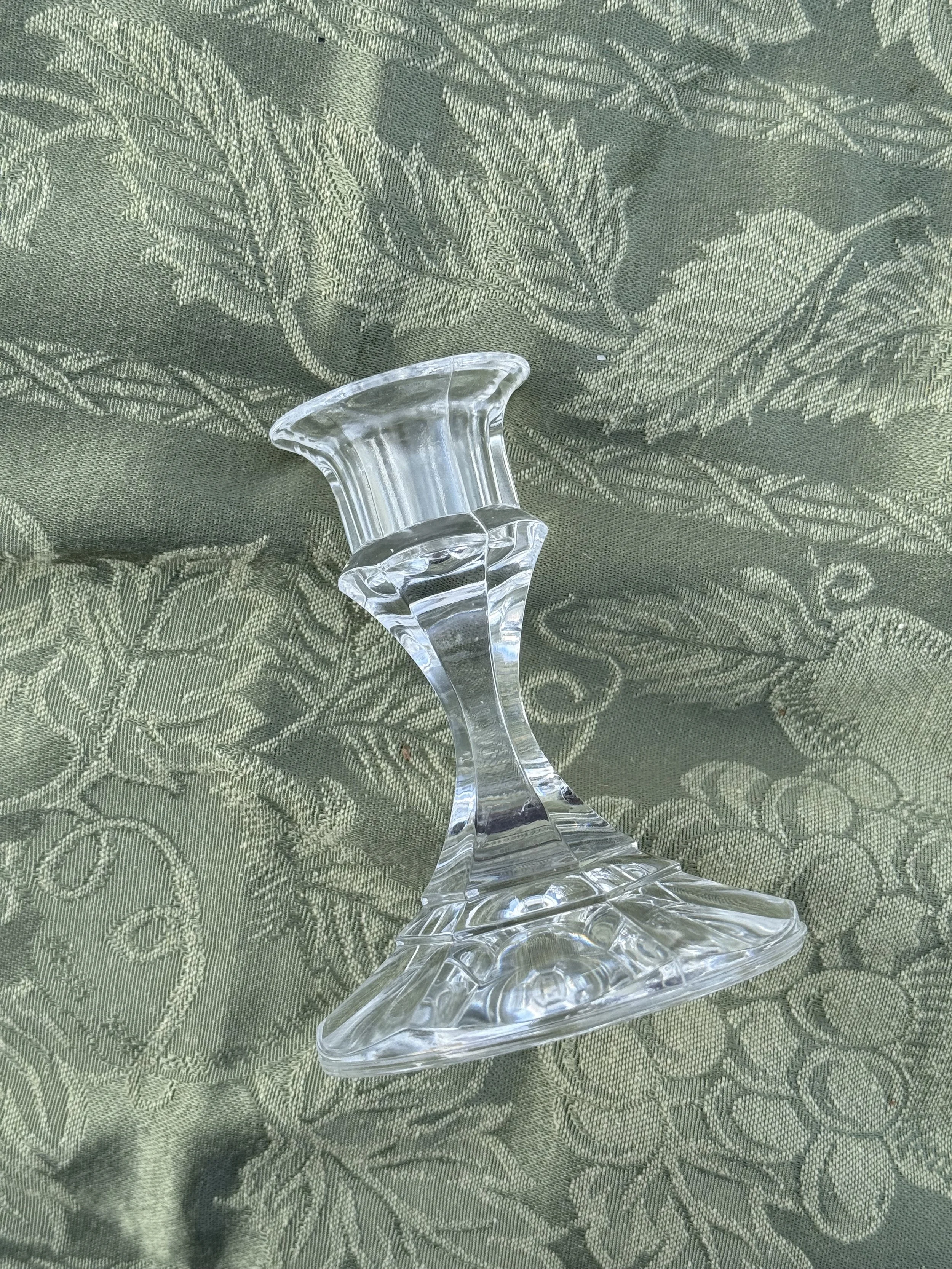 Glass Candle Holder