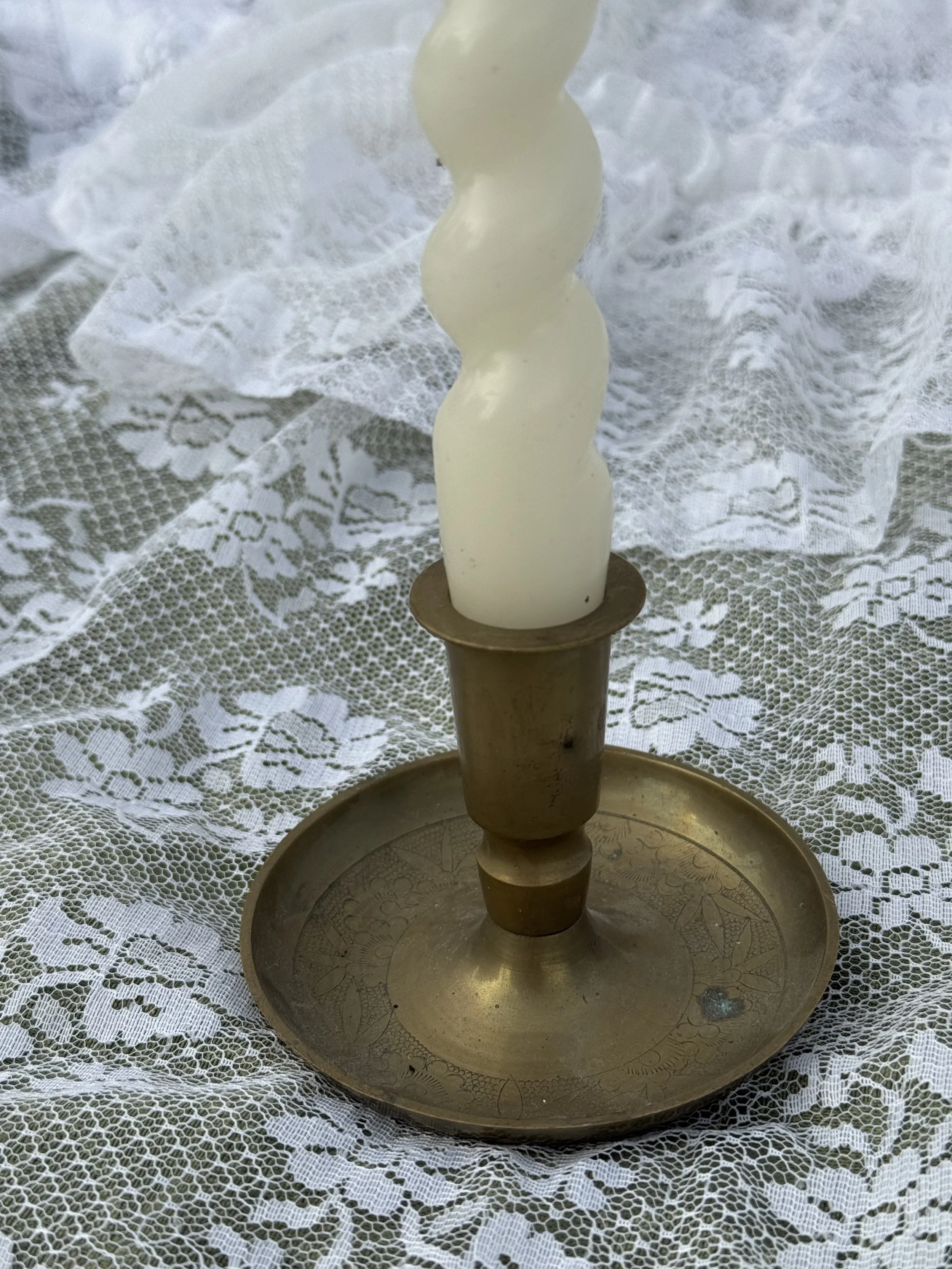 Brass Candle Holder