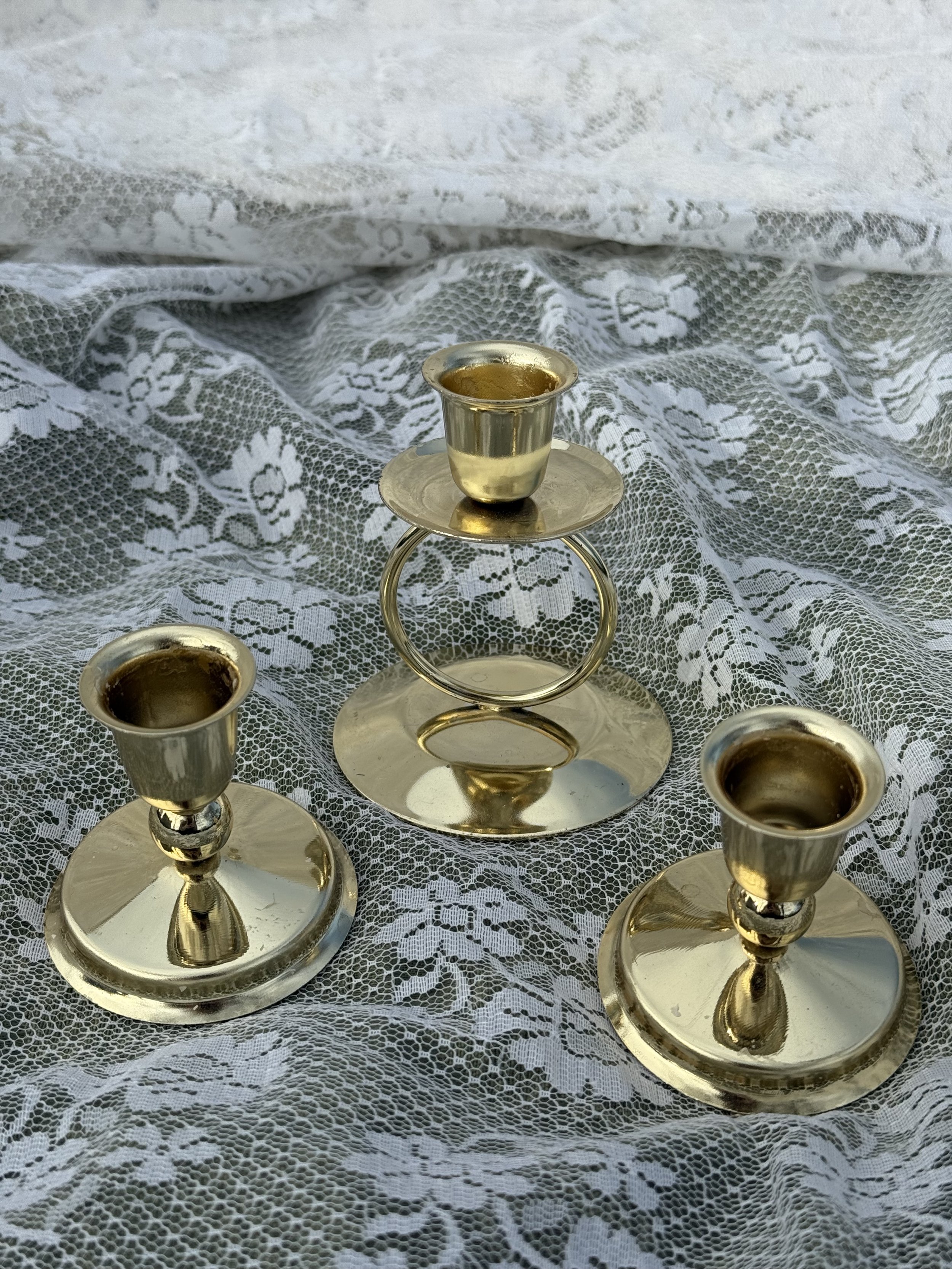 Brass Candle Holders