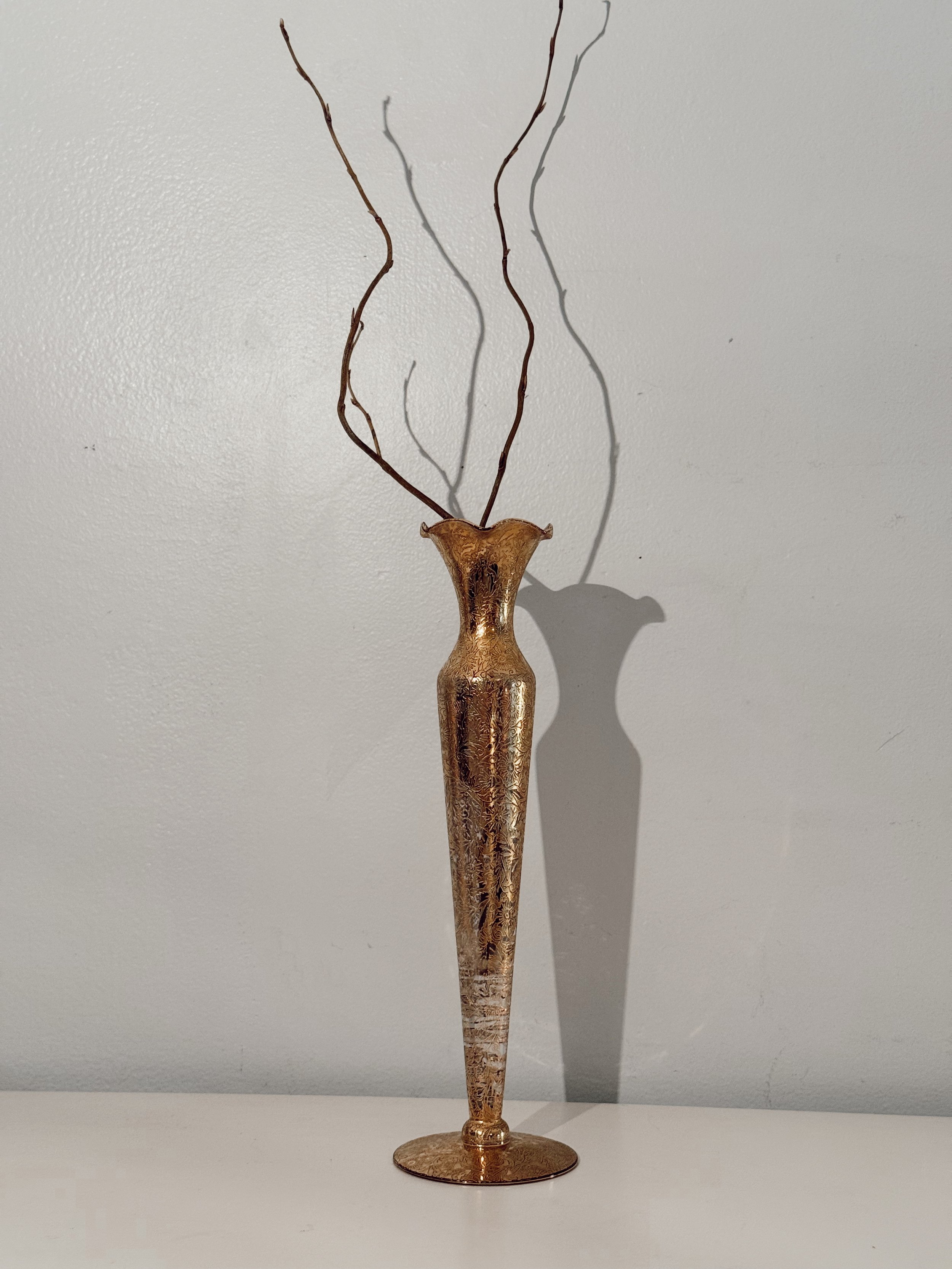 Gold Encrusted Vase