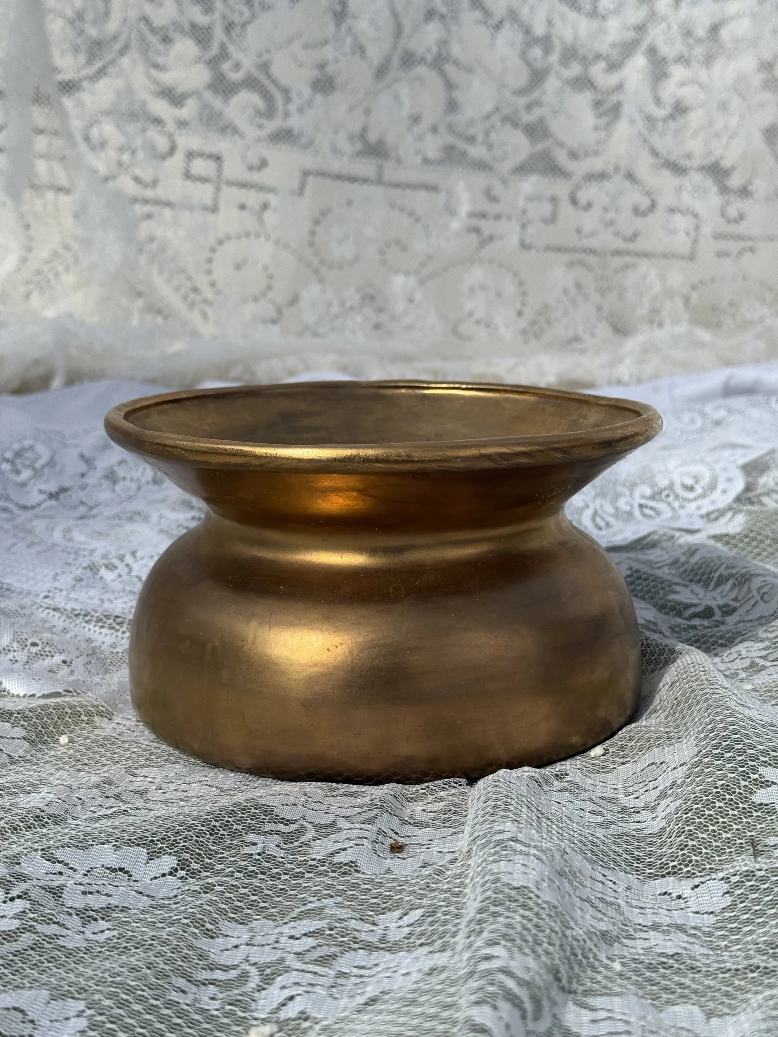 Copper-Colored Planter