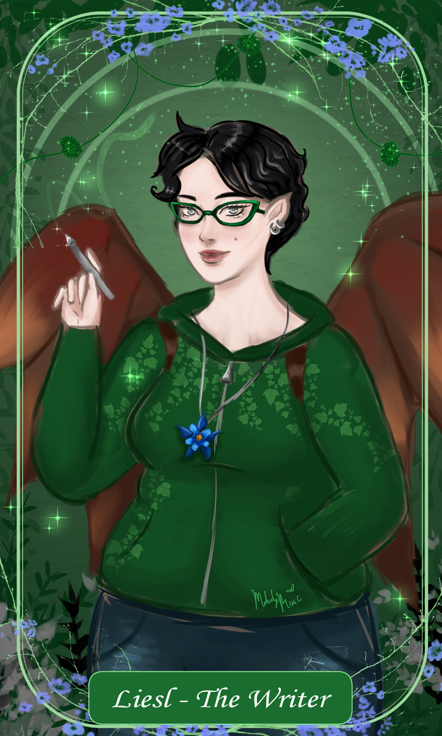 This is a commission for an awesome co host of the Twin Flames from Between Worlds! 