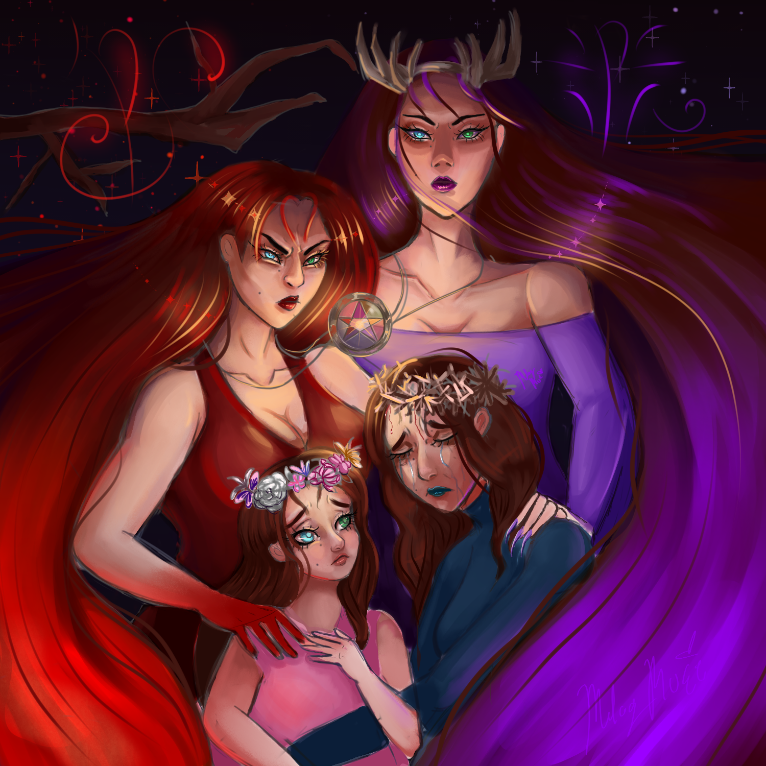 Evolution of a Witch