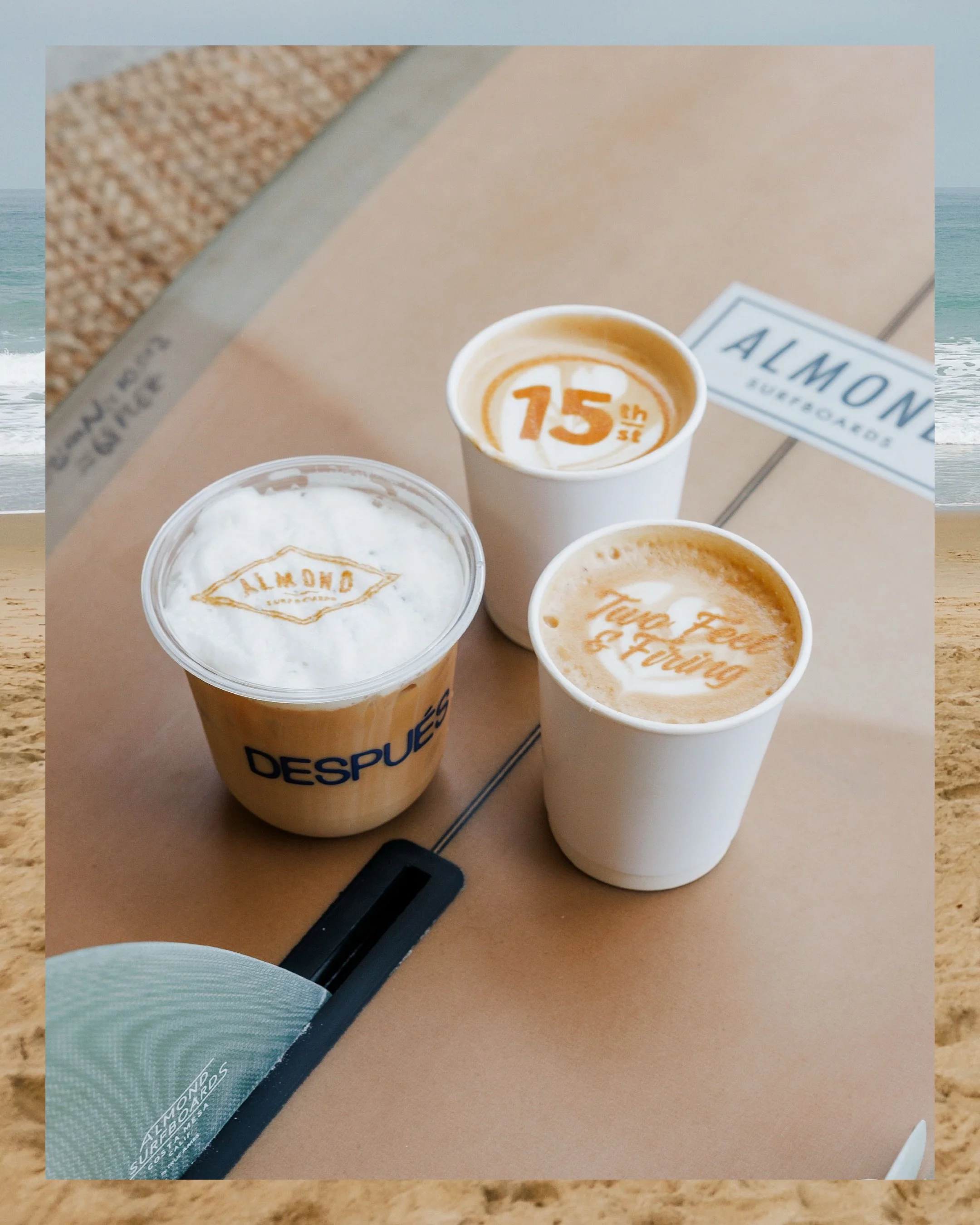 Thanks so much to everyone who joined us at the #earlyandoftensurfclub gathering this morning and help us break in our new pop-up at @15thstsurfshop 

Great morning as always, and of course thank you to @despuescoffee for the custom drinks. 

Photos: